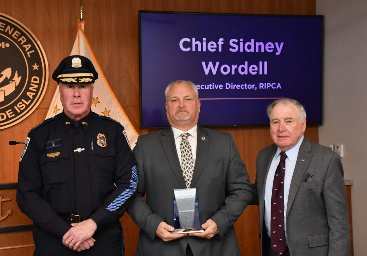 Chief Sidney Wordell (ret.) Inducted in Rhode Island Criminal Justice Hall of Fame