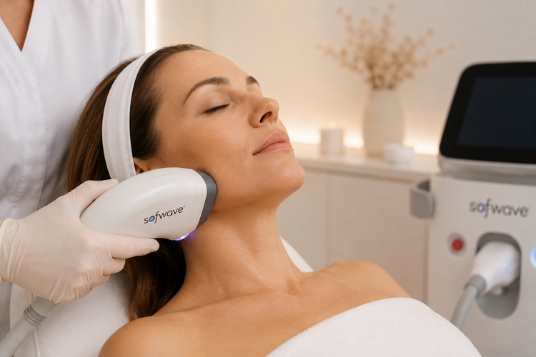 Traitement Sofwave du visage et du cou en médecine esthétique à Grenoble