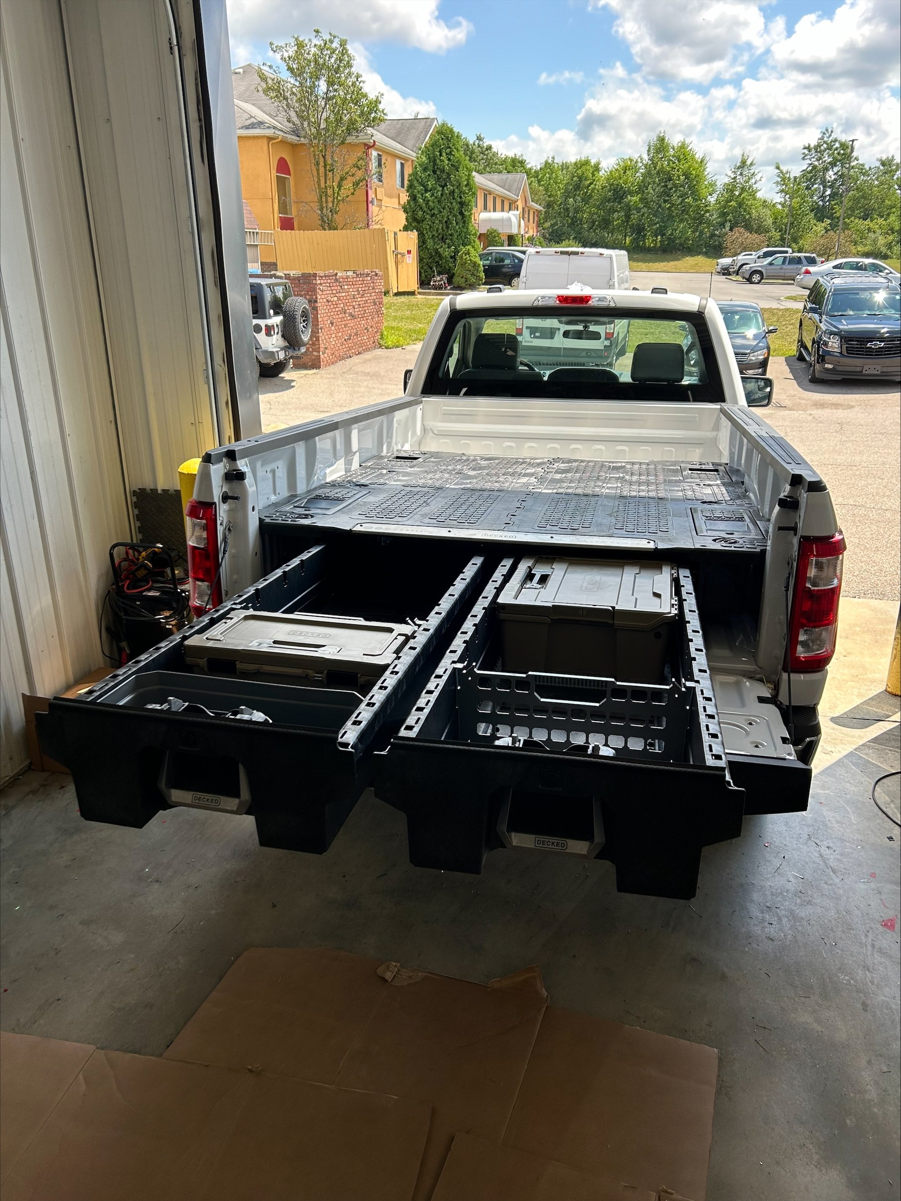 Truck DECKED Drawer System Install