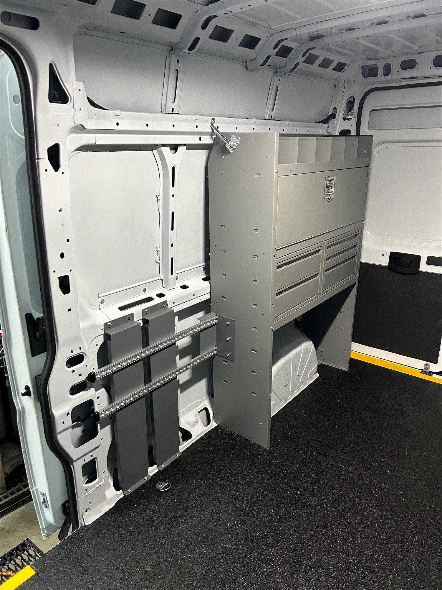 Dodge Pro Master Contractor Van Upfit by Medina Upfit