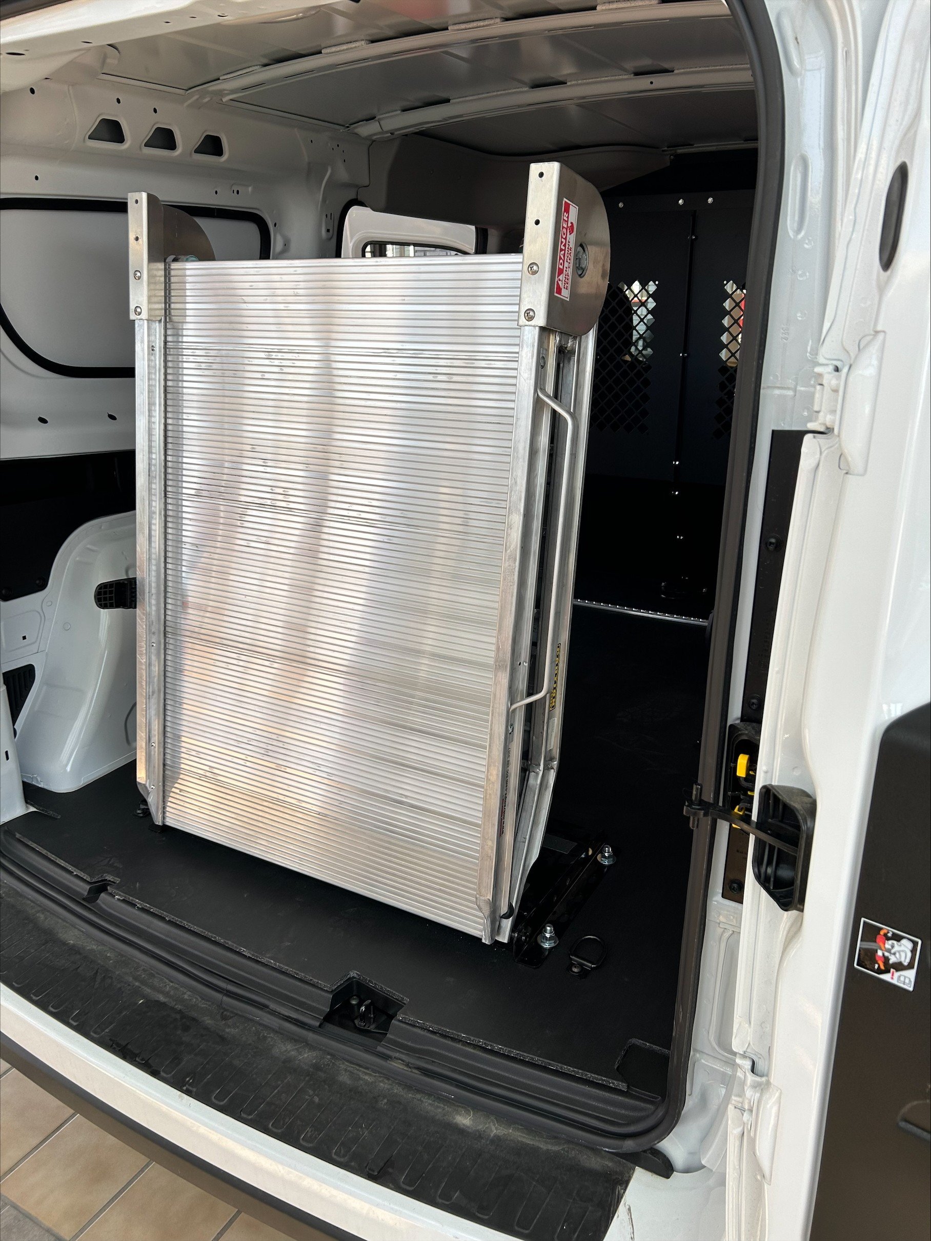 Link MFG Ramp Van upfit by Medina Upfit