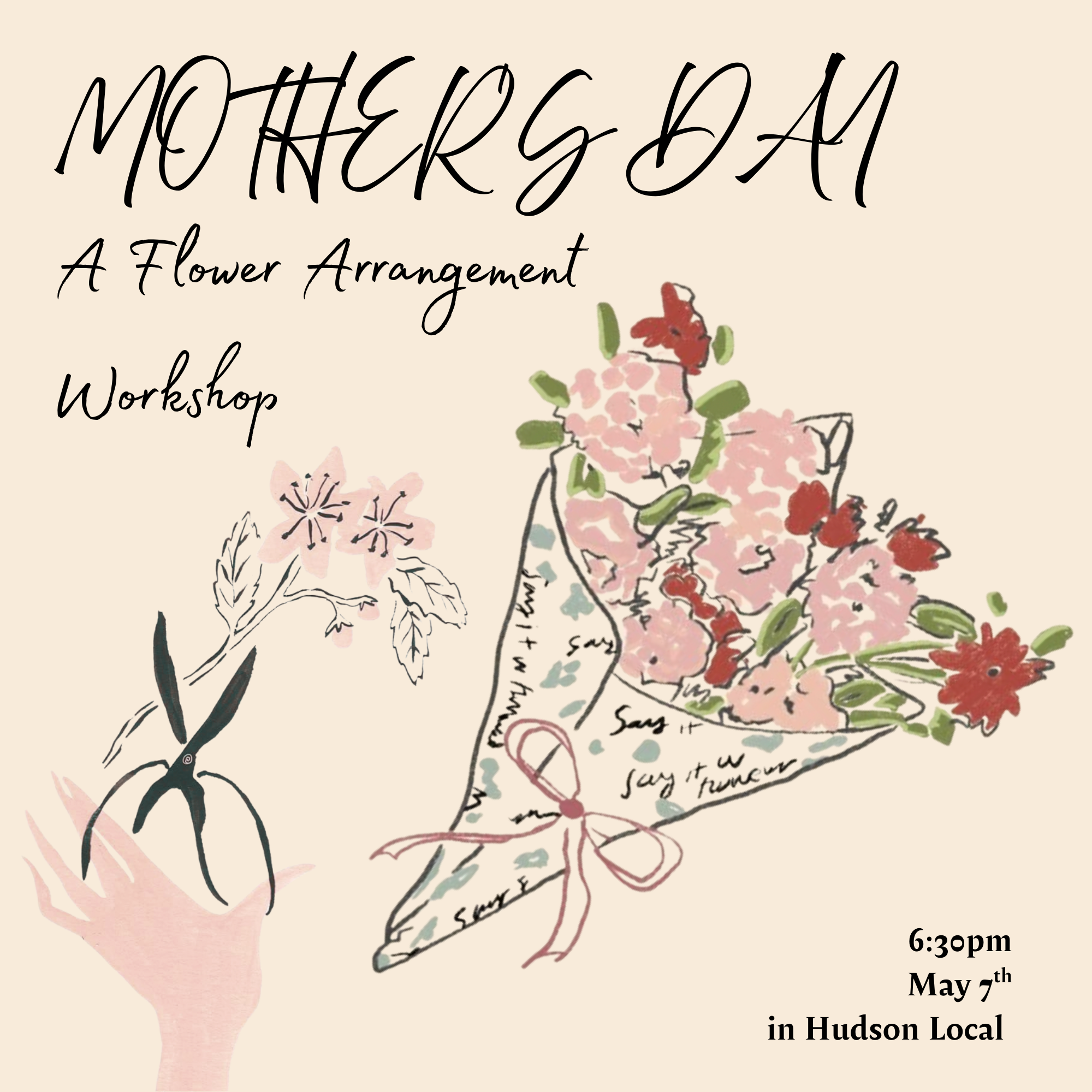 Mother's Day Flower Workshop