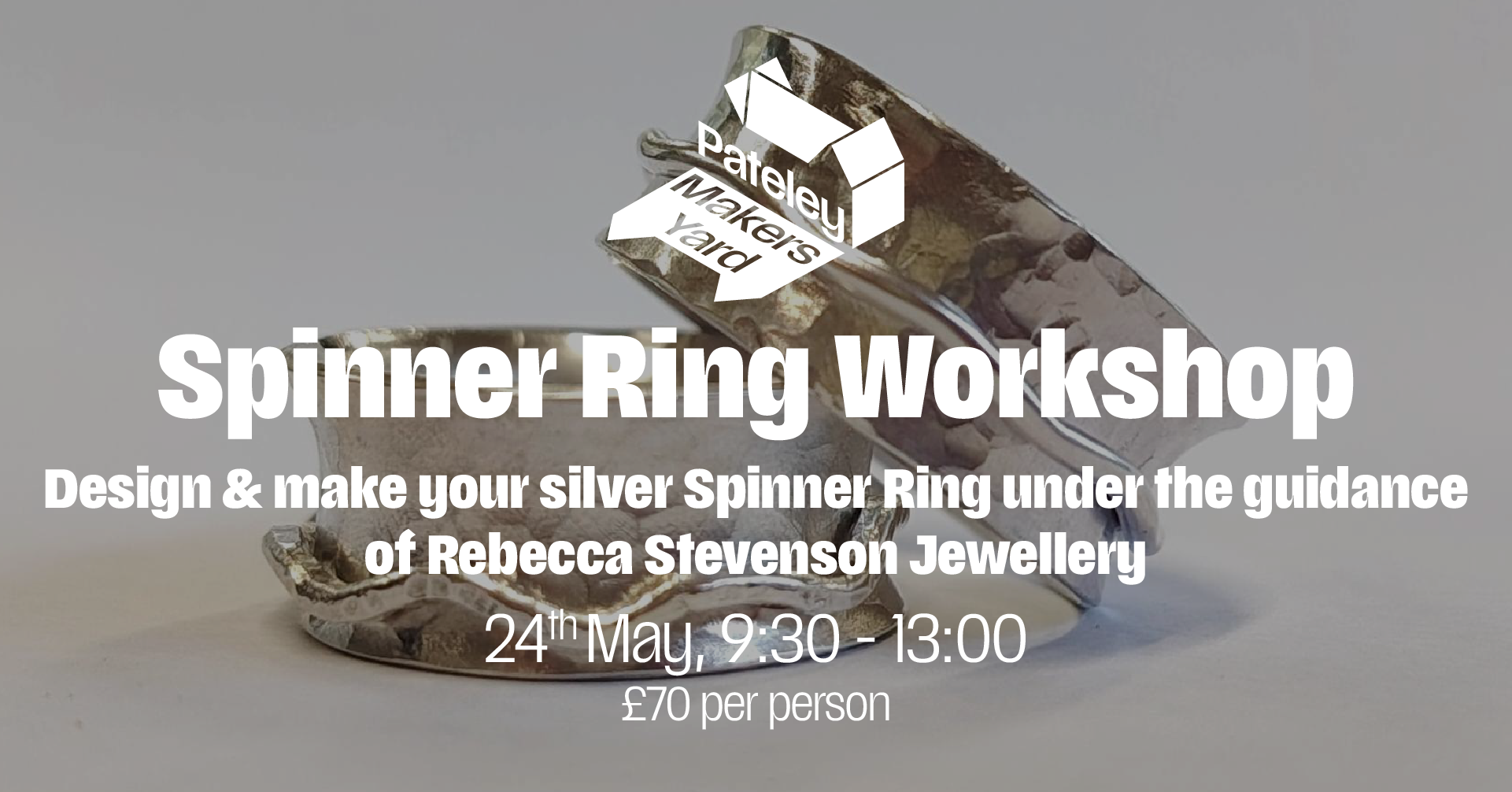 Silver Spinner Ring Workshop with Rebecca Stevenson Jewellery