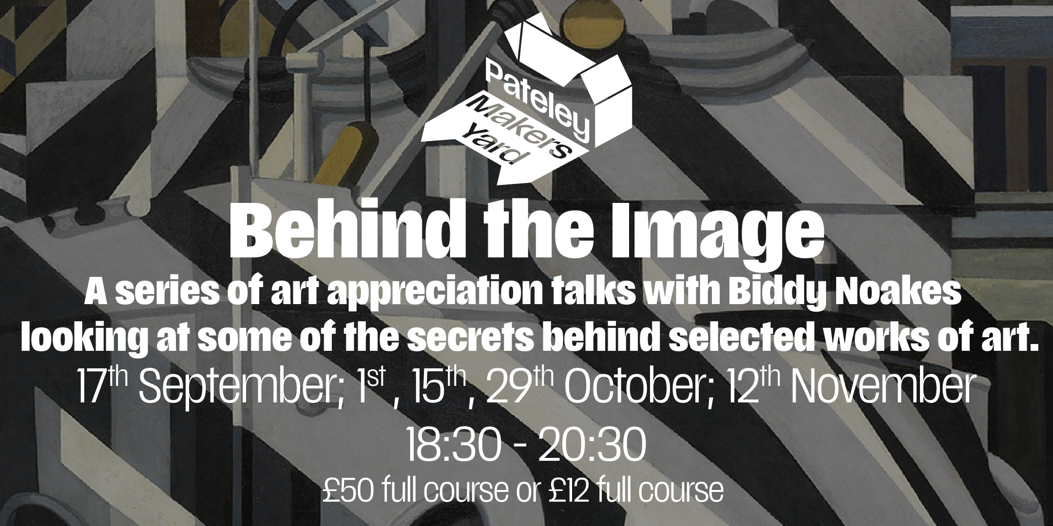 Behind the Image: Art Discussions with Biddy Noakes (Session 1)