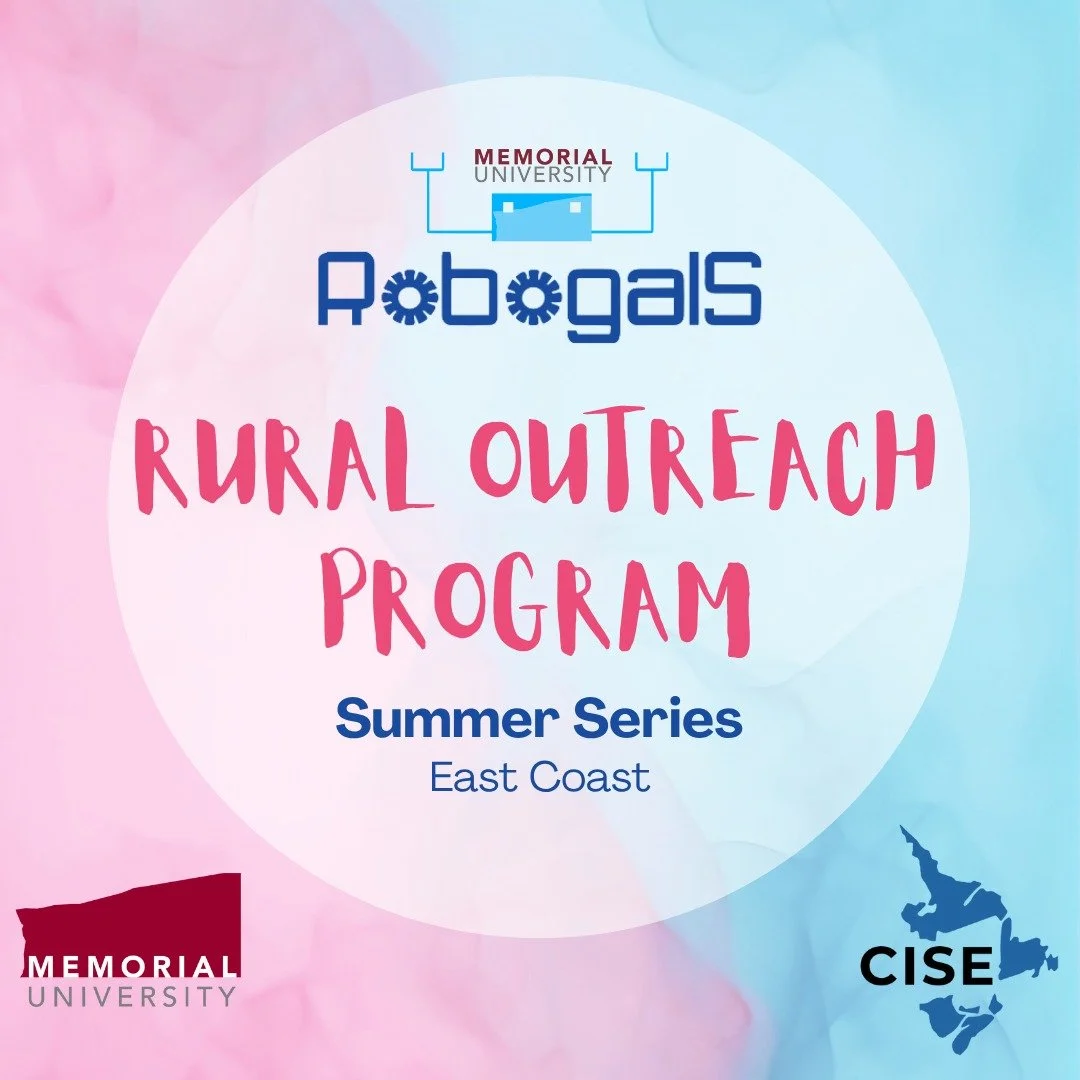 Robogals Rural Outreach: East Coast Route! 🌟

Our team continued the adventure this summer with the East Coast trip of our Rural Outreach program, visiting Clarenville and Marystown! 🚗✨

We hosted a variety of STEM workshops about engineering and h