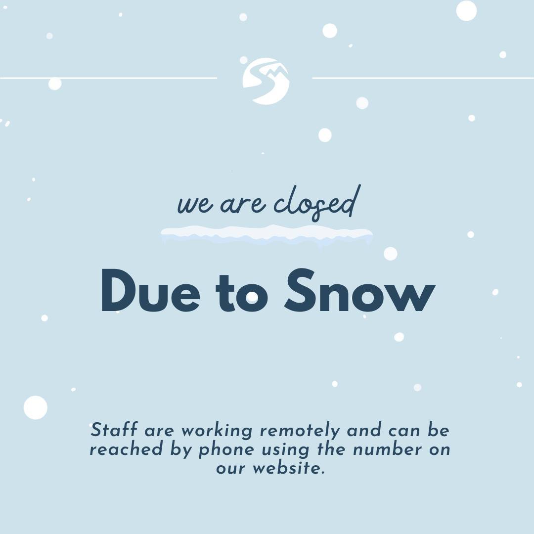❄️ Weather Update ❄️
Our office is closed today due to the weather. Staff are working remotely and can still be reached by phone or email. 💻 📞