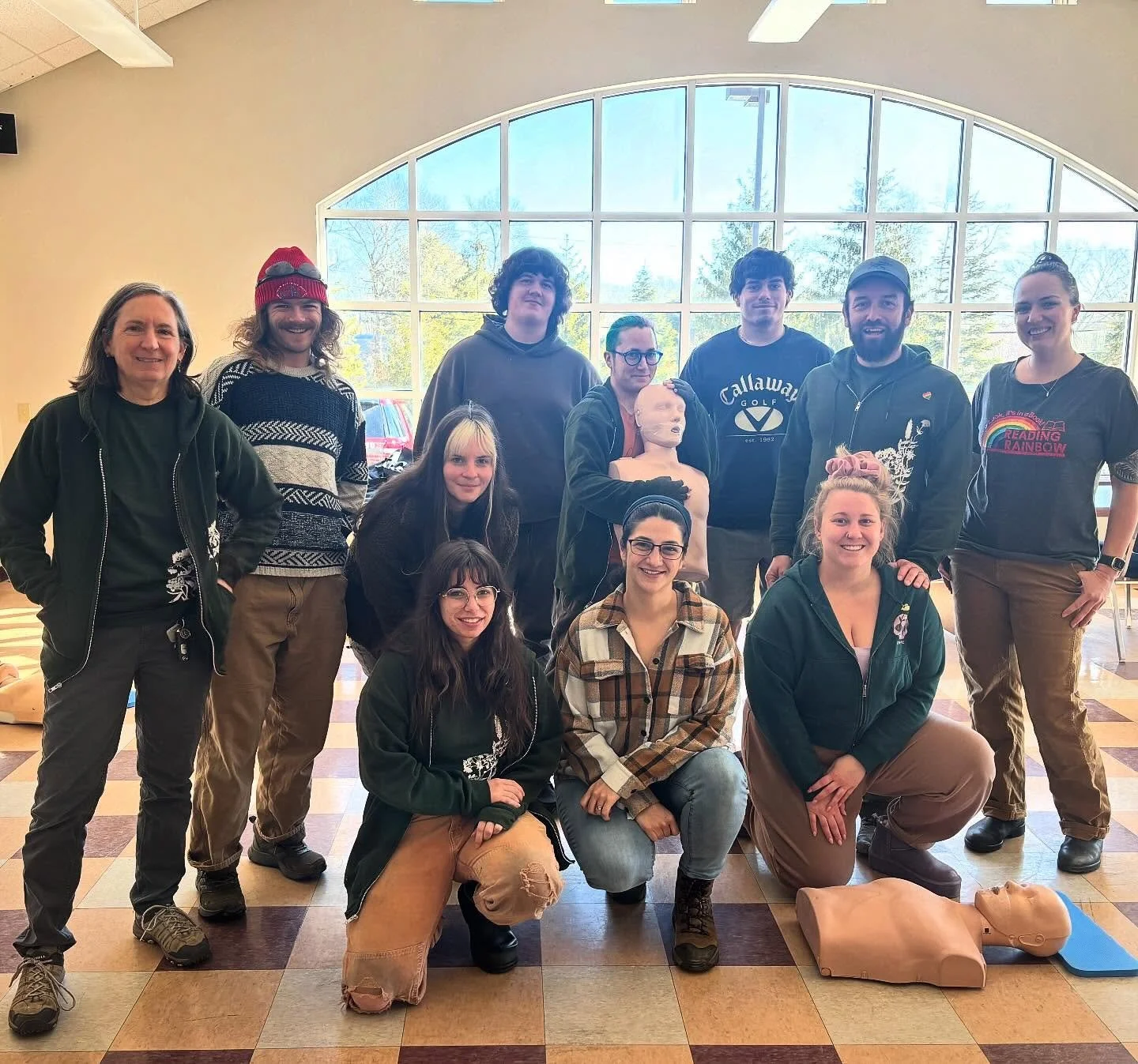 We had a great First Aid + CPR training this morning with Lance, Steve, and Dennis from @unionfiredistrict and Life Saving Training LLC

It felt good getting the year off to a safe start, and it was great to have 11 of us together, along with friends