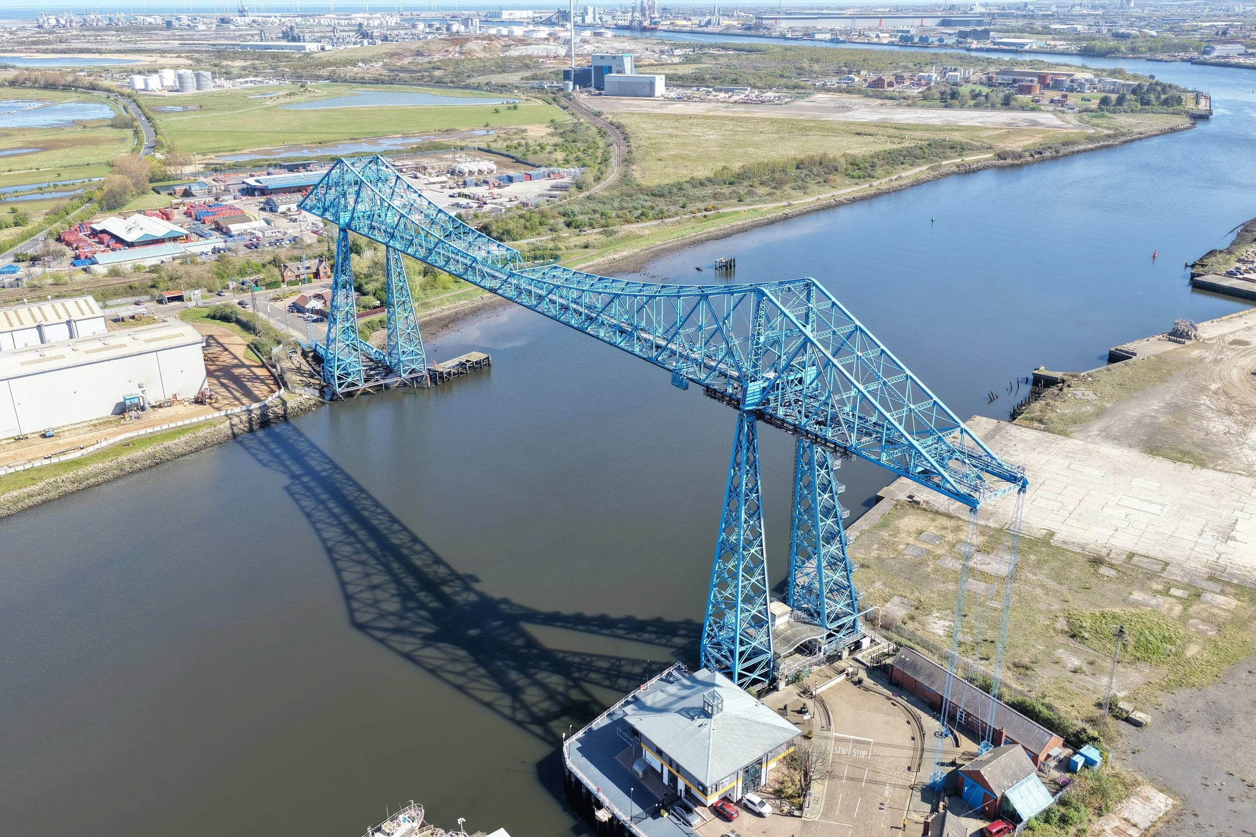 Documenting the Tees Transporter Bridge from Above: A New Perspective on an Endangered Landmark