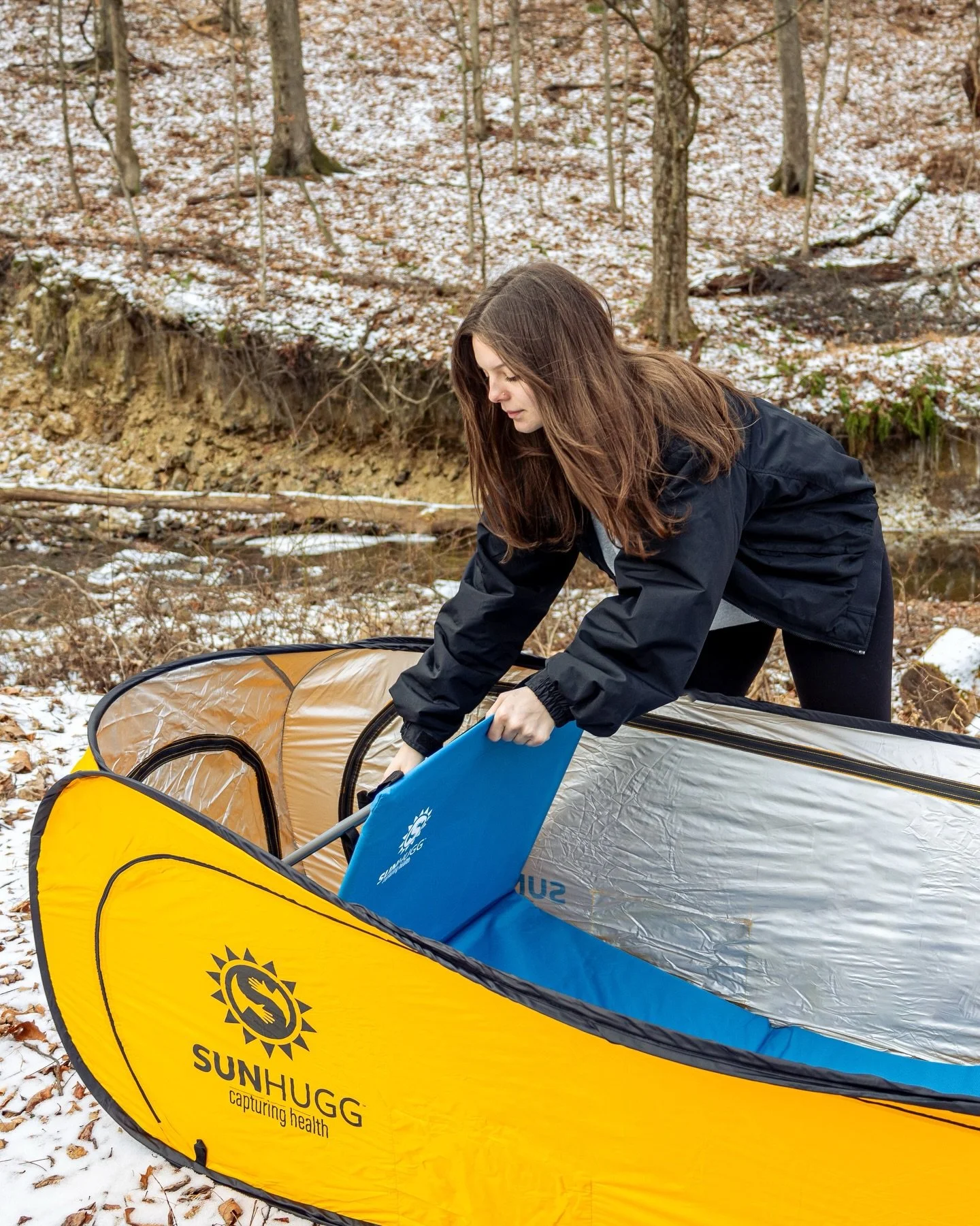 This project was a full product and content shoot designed to create imagery for the SunHugg website.

The session included all four of their products and focused on lifestyle visuals that show how the product can be used outdoors while also producin