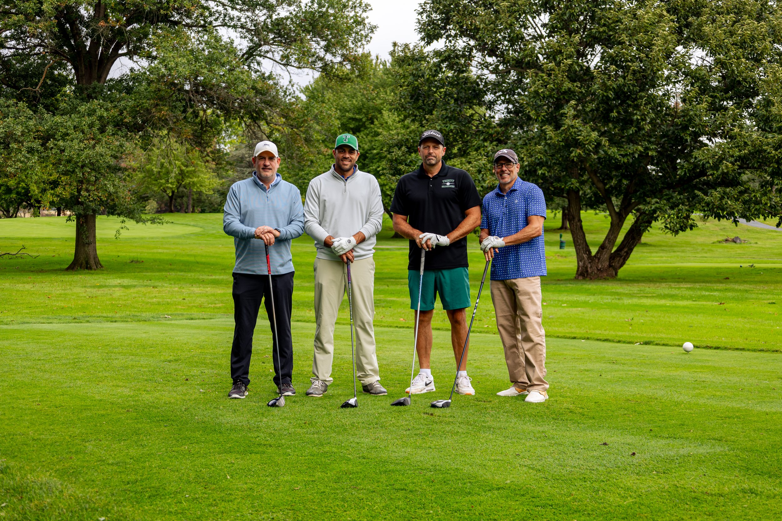 golfers, charity golf outing photography