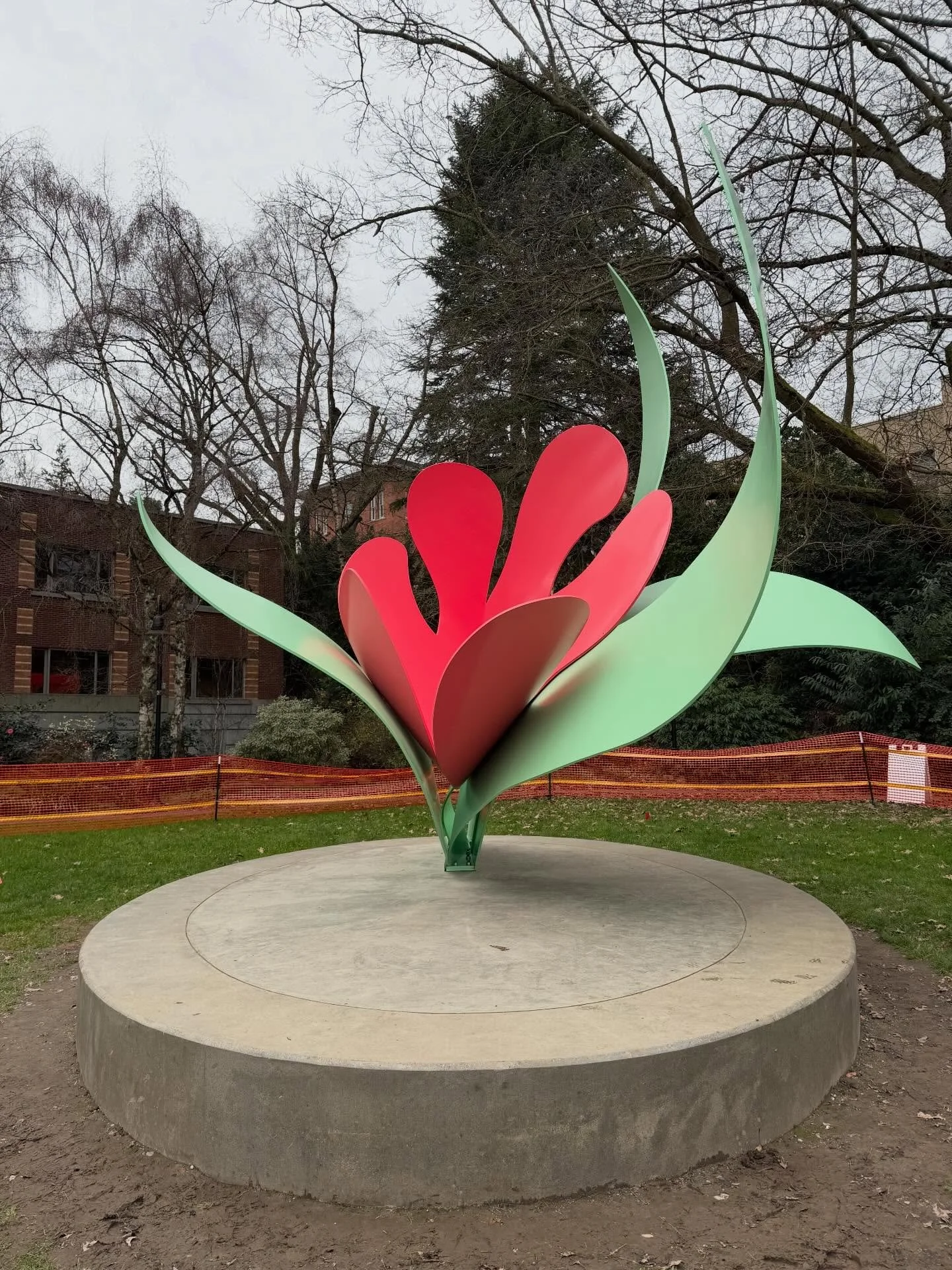 Spring is almost sprung here in Seattle, and this fresh paint and install of Wesselmann&rsquo;s famous Seattle Tulip is ready to brighten your day from its new home at Seattle U. Thanks to our friends at Ness for the care and skill they bring to our 