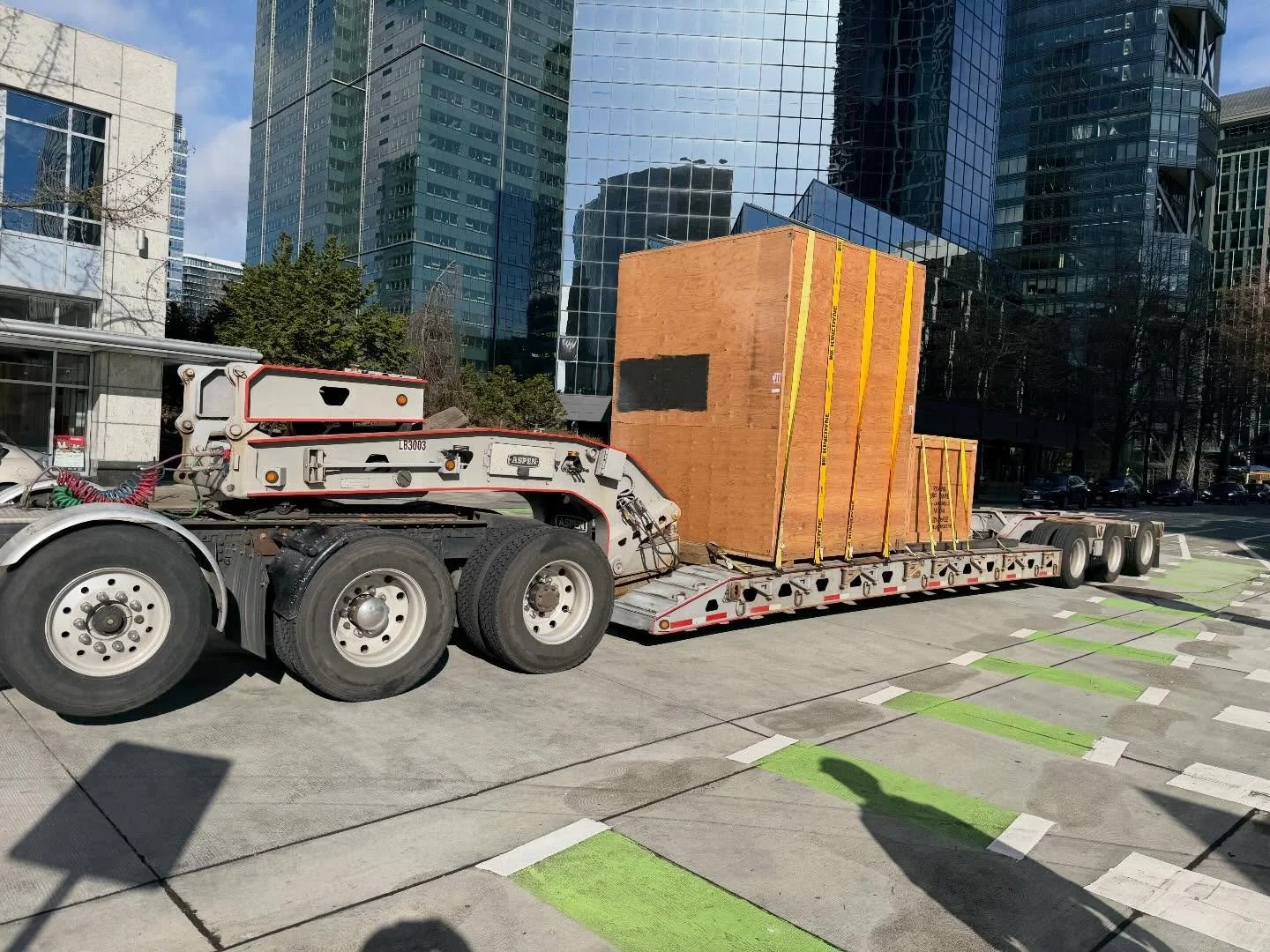 Fun install near the Bellevue light rail station.