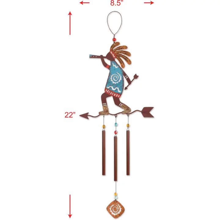Wind chime Kokapeli Arrow windchime1.jpg