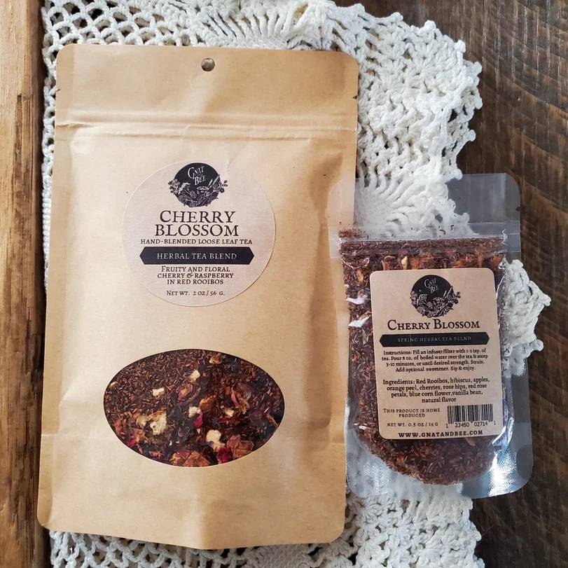 Cherry Blossom Red Tea Blend 2 oz.