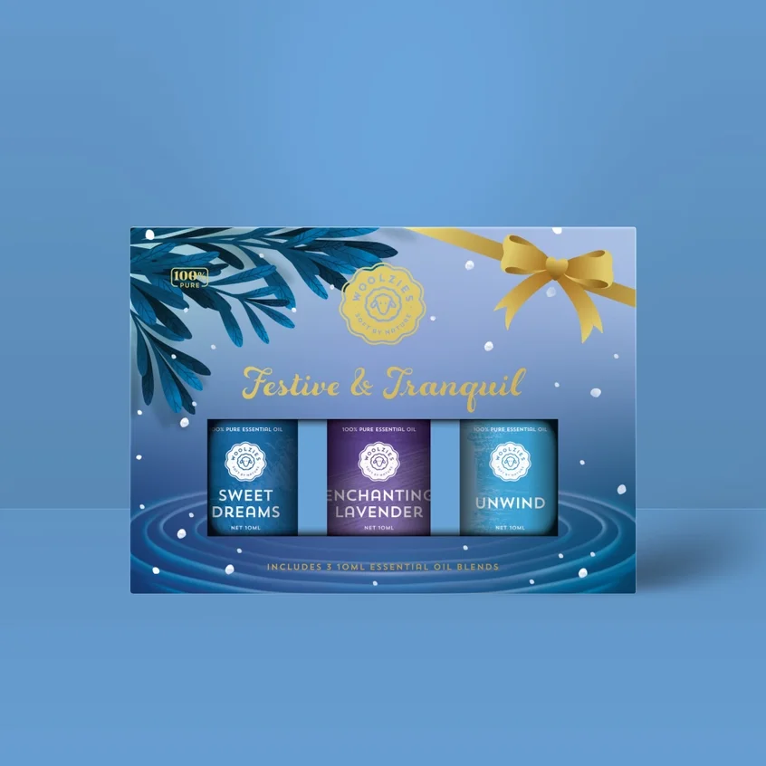 Festive & Tranquil Essential Oil Set of 3