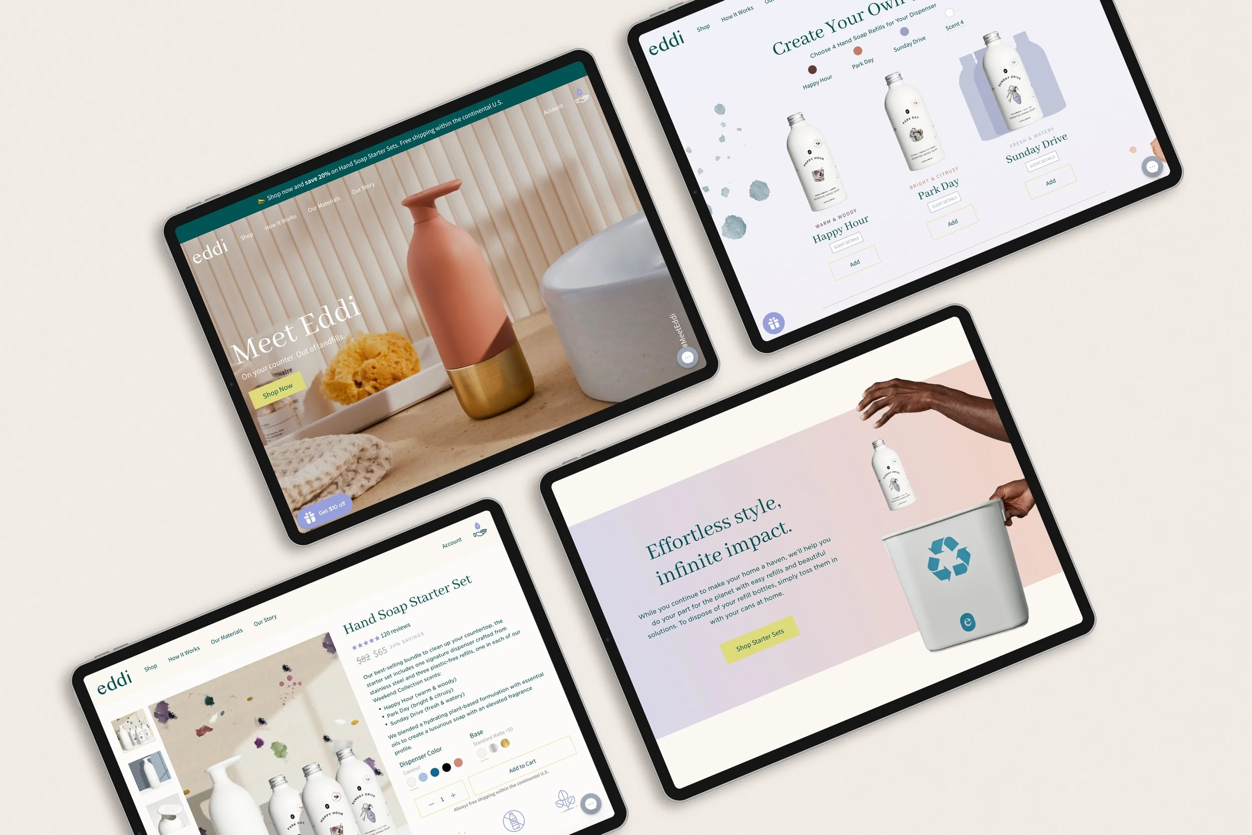 Meet Eddi • Brand Identity, Web Design & Development