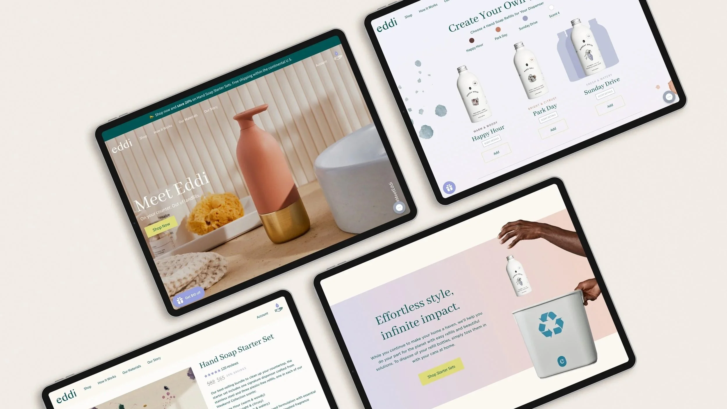 Meet Eddi • Brand Identity, Web Design & Development