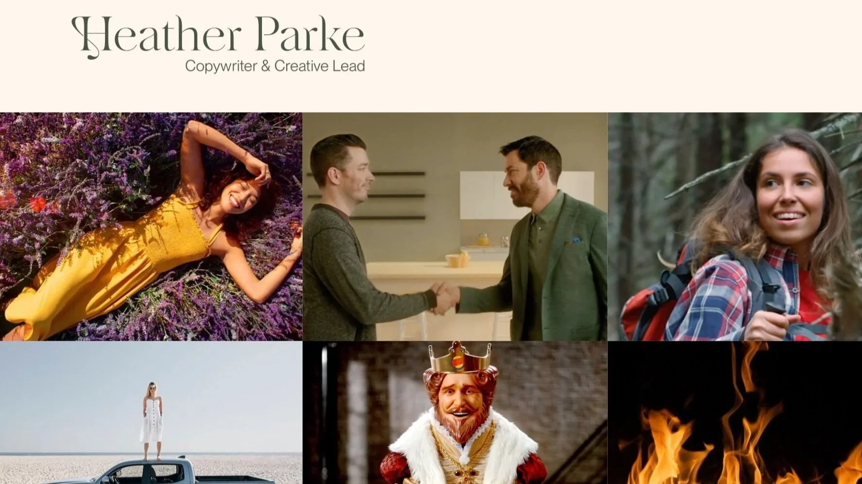 Heather Parke • Brand Identity, Web Design & Development