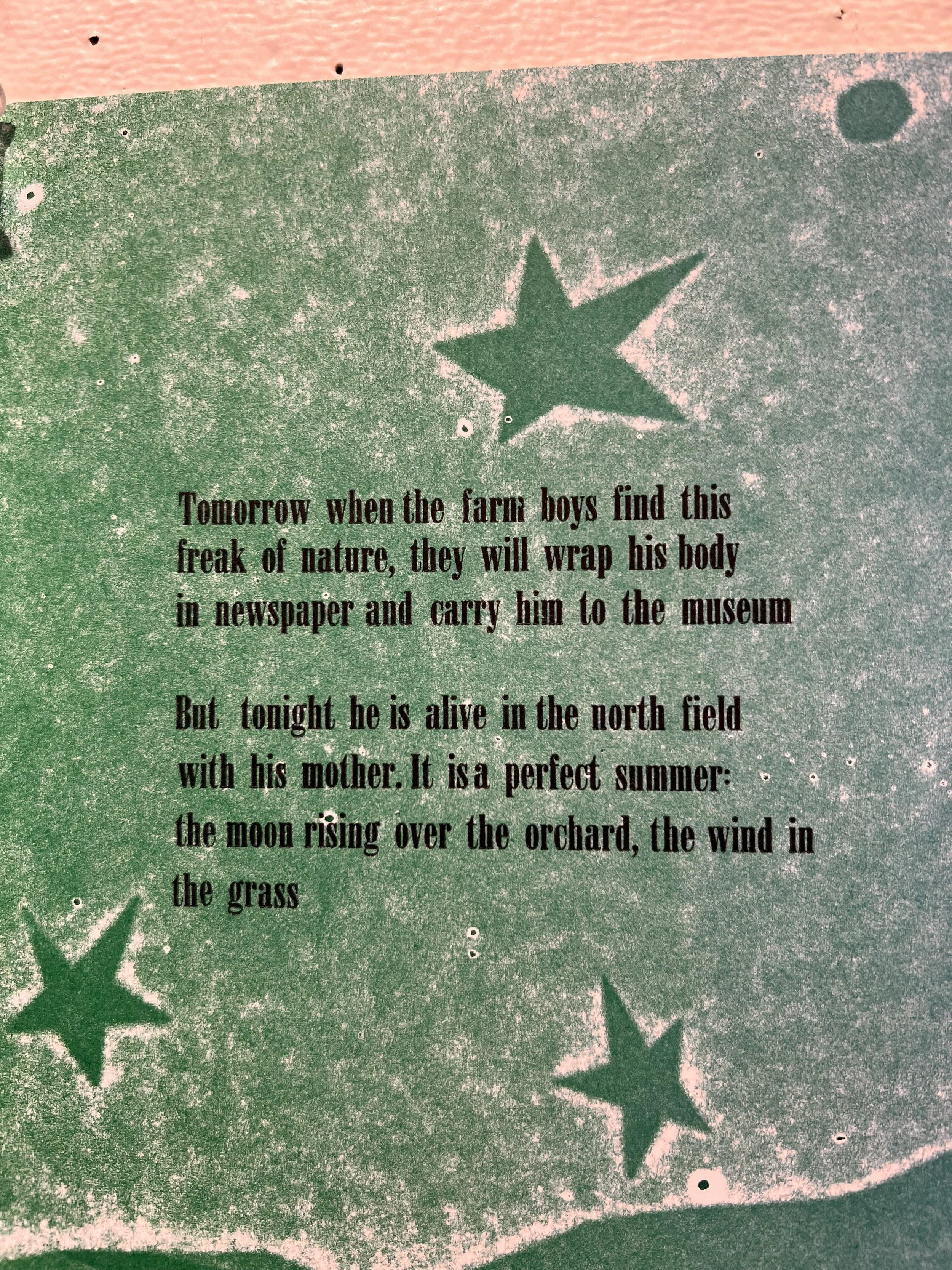 Part one of the poem