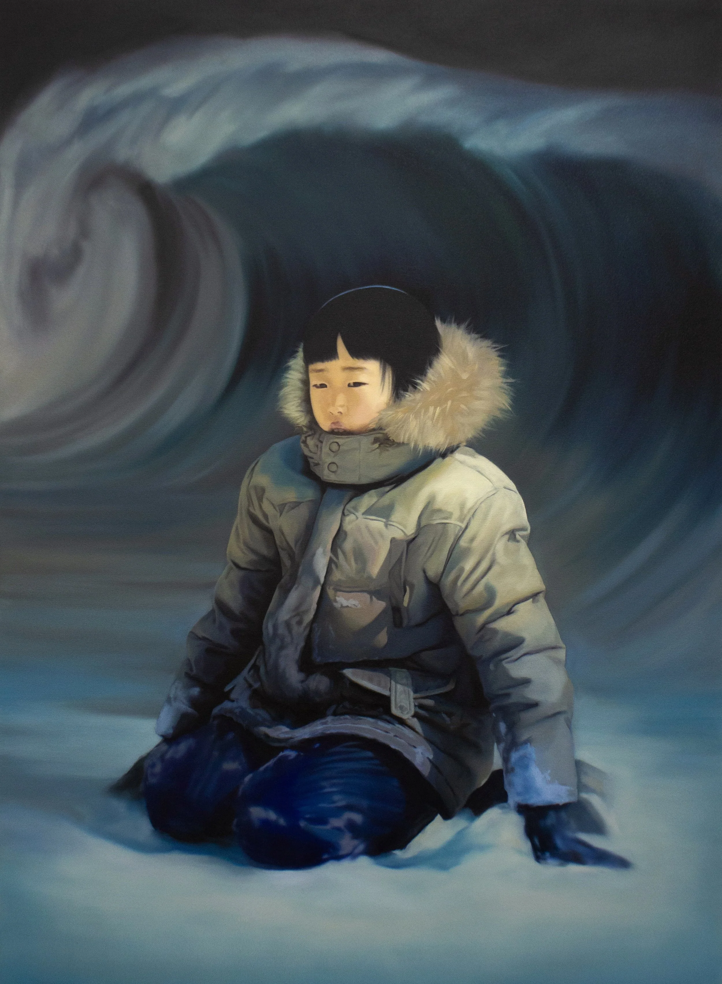 Apocalypse, 2025, 35x48 in, oil on canvas