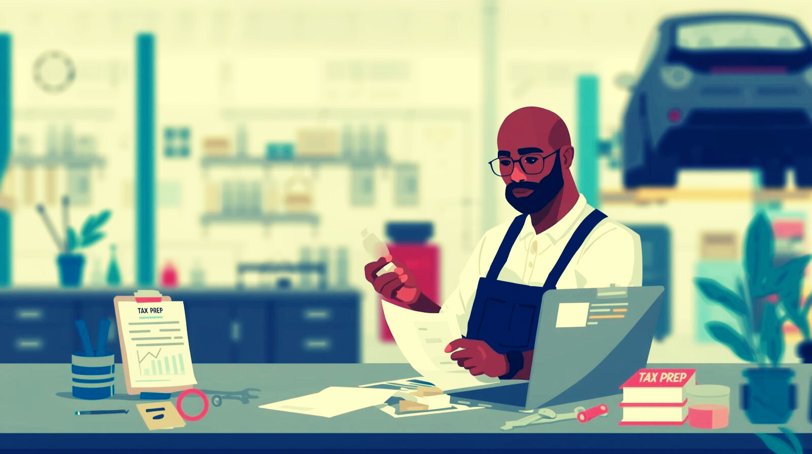 The Auto Shop Owner's Tax Prep Checklist for 2026