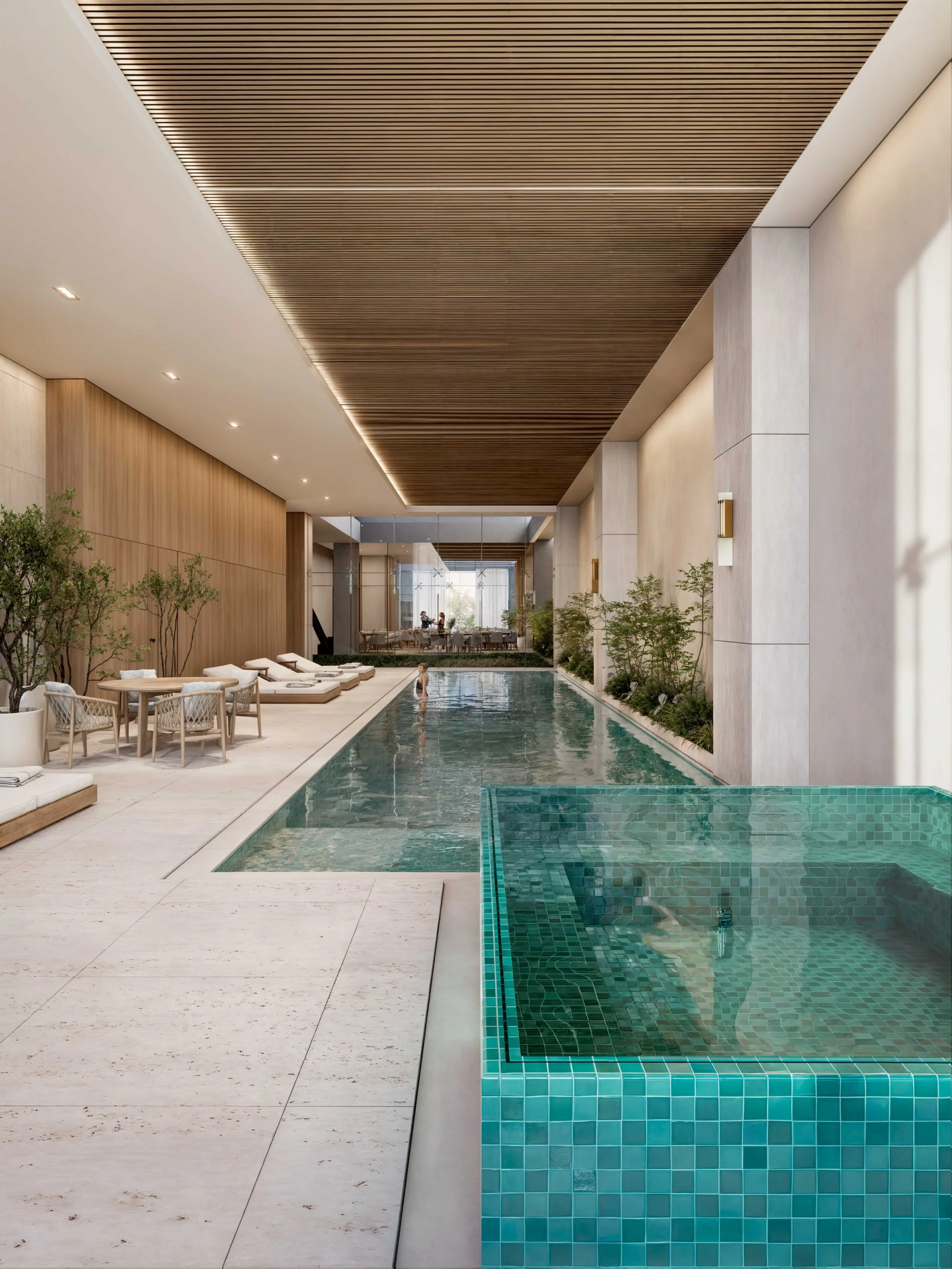 CARRIL DE NADO Y JACUZZ