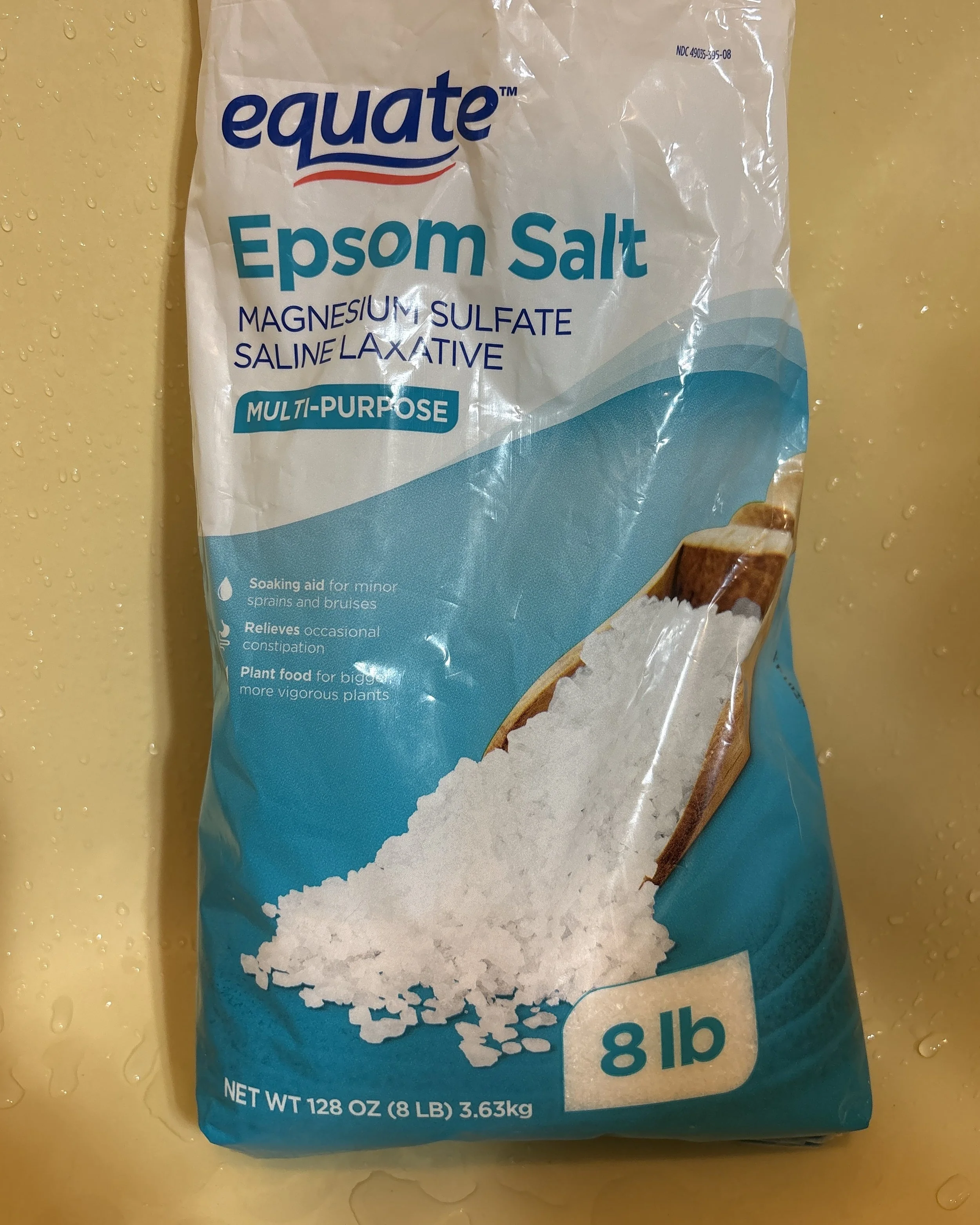 Bag of Epsom Salt Magnesium Sulfate