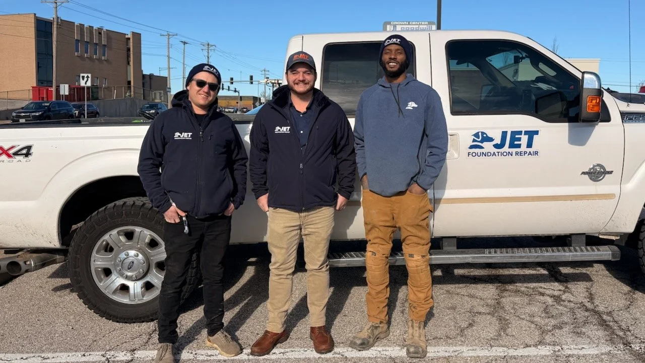foundation repair company st. louis team photo of jet foundation repair