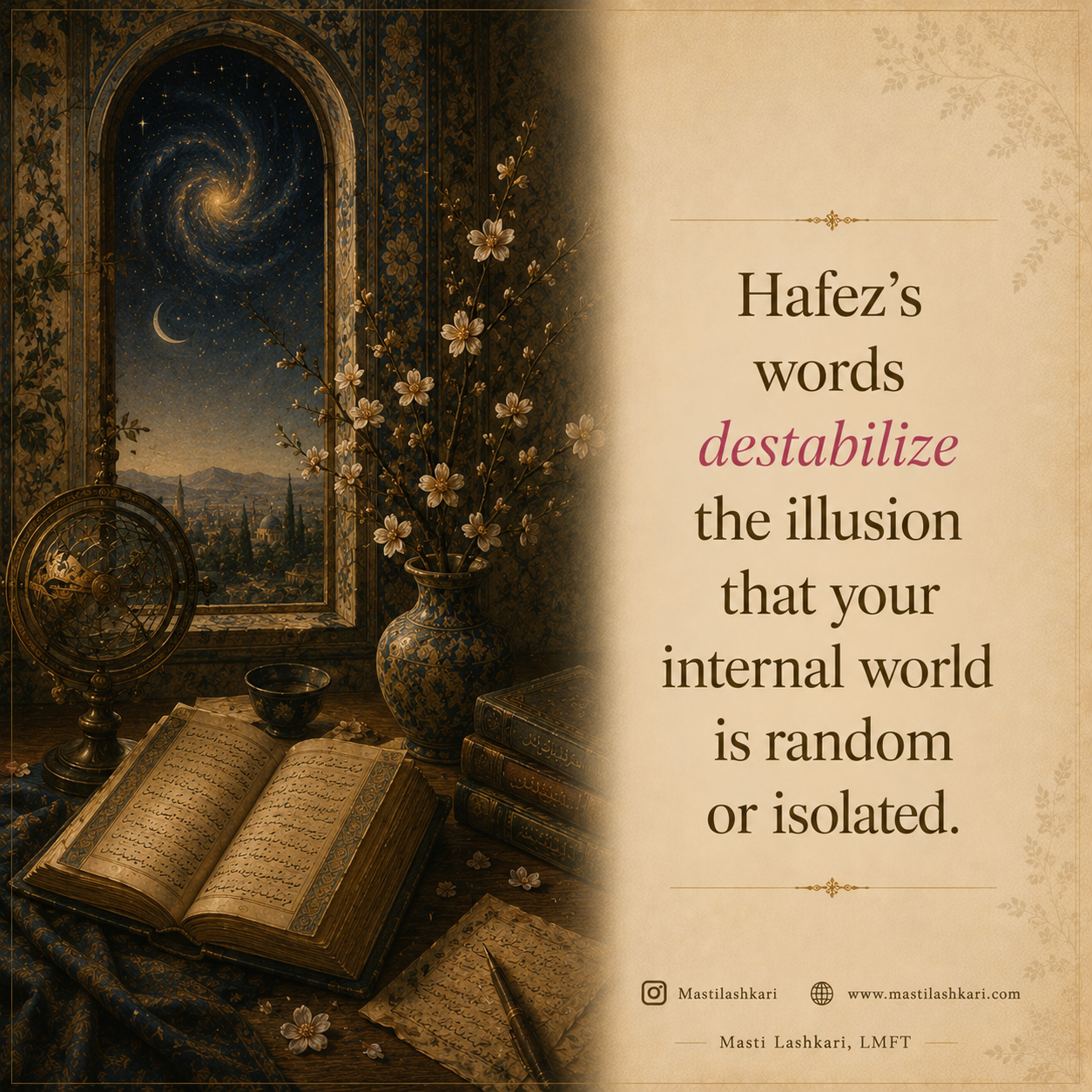 Hafez and Yalda Night — Persian winter solstice ritual as soul psychology and shadow work
