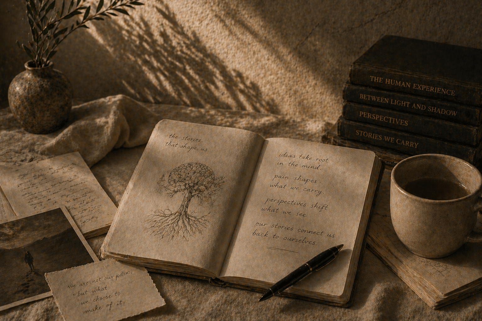 A young woman sitting on a beige couch using a silver Apple MacBook laptop. She is surrounded by colorful throw pillows and has long dark hair, wearing a black top and black leather leggings. The background features a bookshelf, artwork, and a lamp.