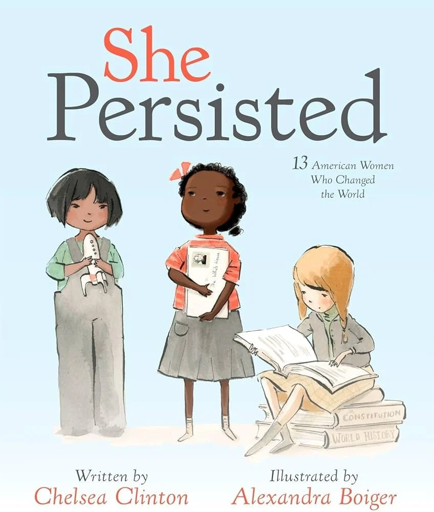 The cover of 'She Persisted'