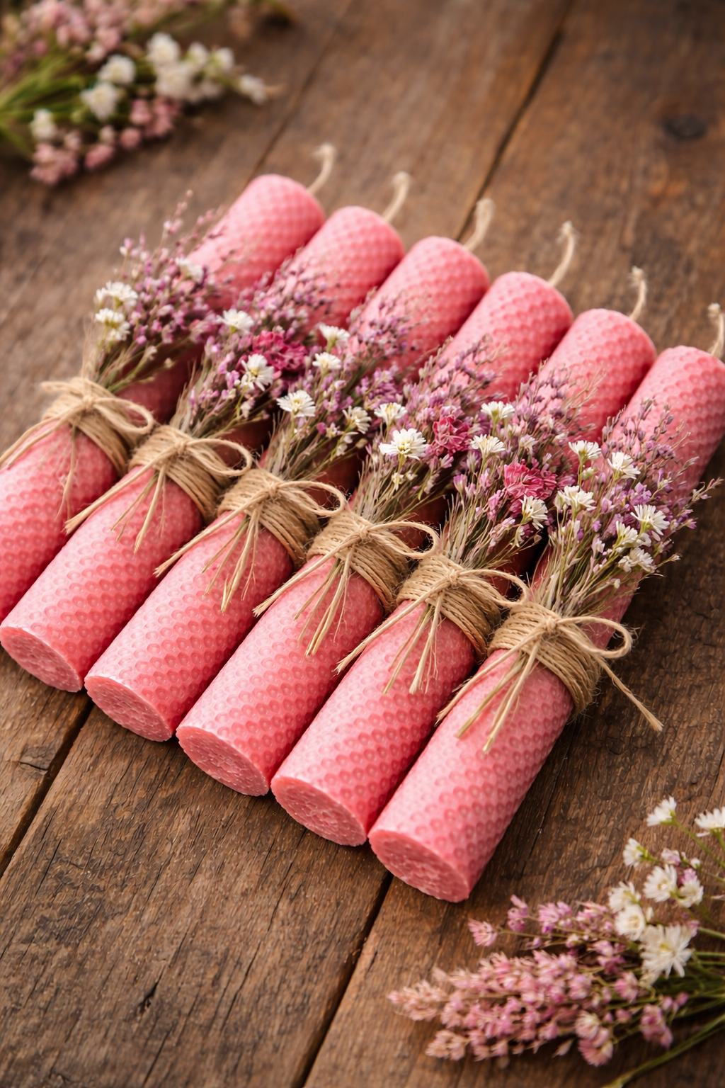 Χειροποίητη Πασχαλινή Λαμπάδα από Κερήθρα