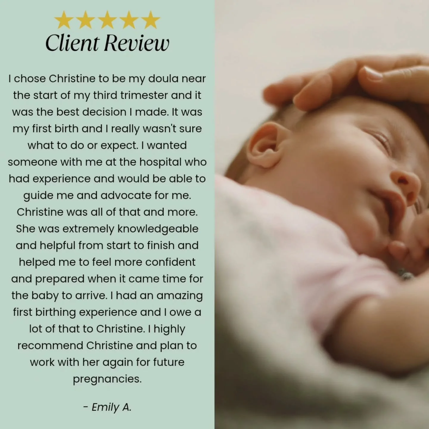 I truly have the most rewarding job! 🌟 Getting to be part of the birth team and support my clients as they go through this experience. It makes all the time away from my own family, long days, and sleepless nights worth it. ❤️

#birthdoula #doulasup