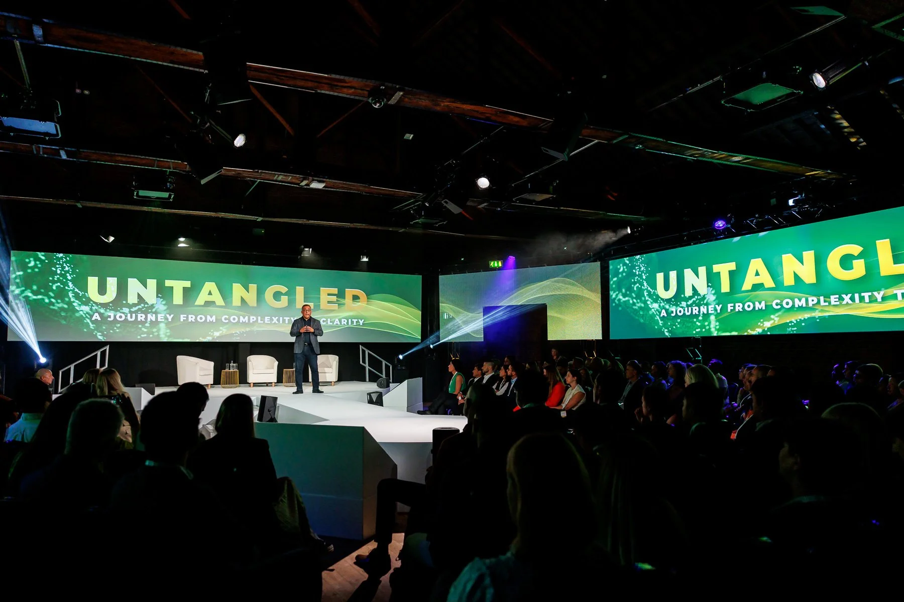 Corporate event photography at The Brewery London