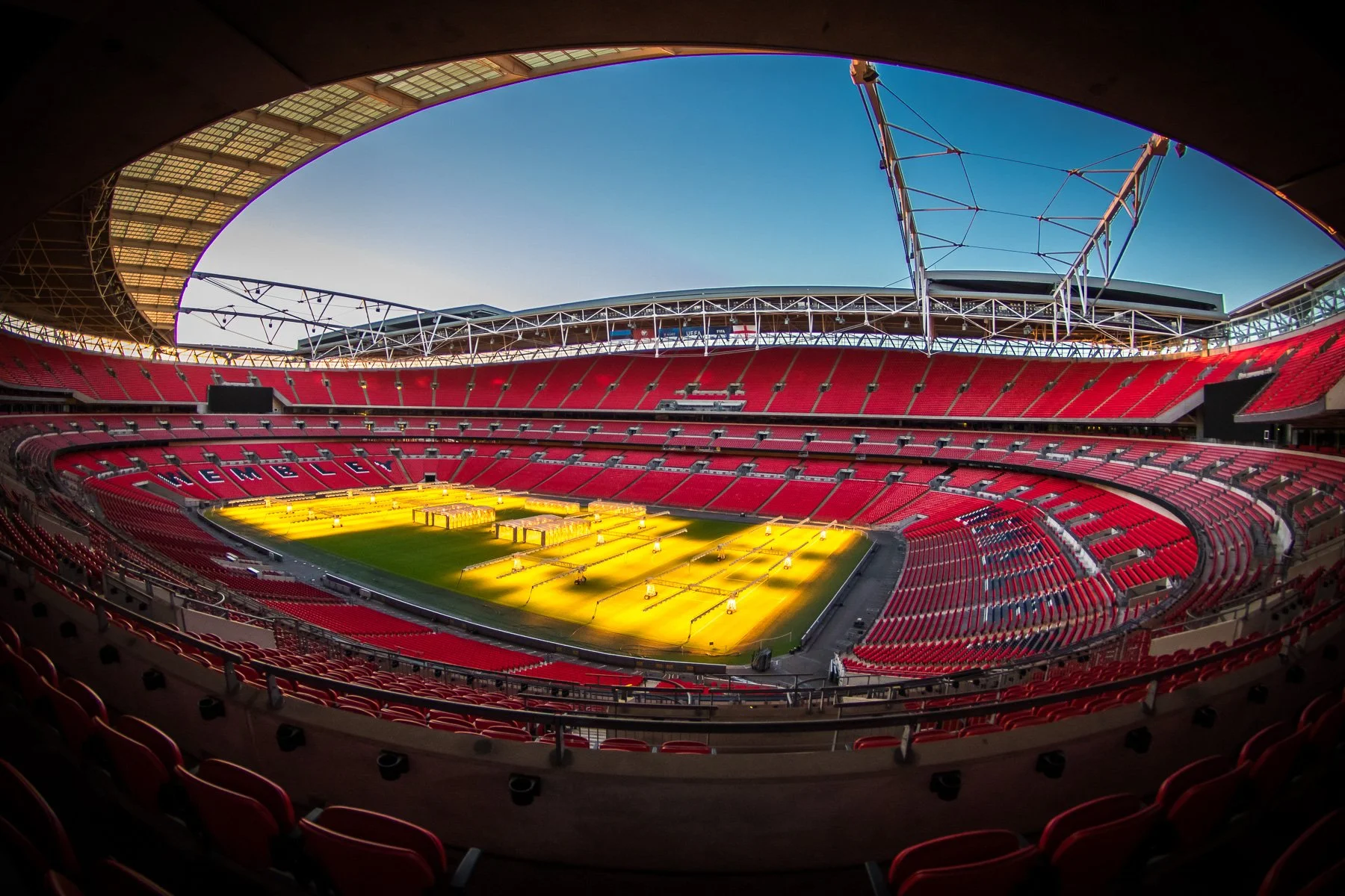 Corporate event photography at Wembley Stadium London