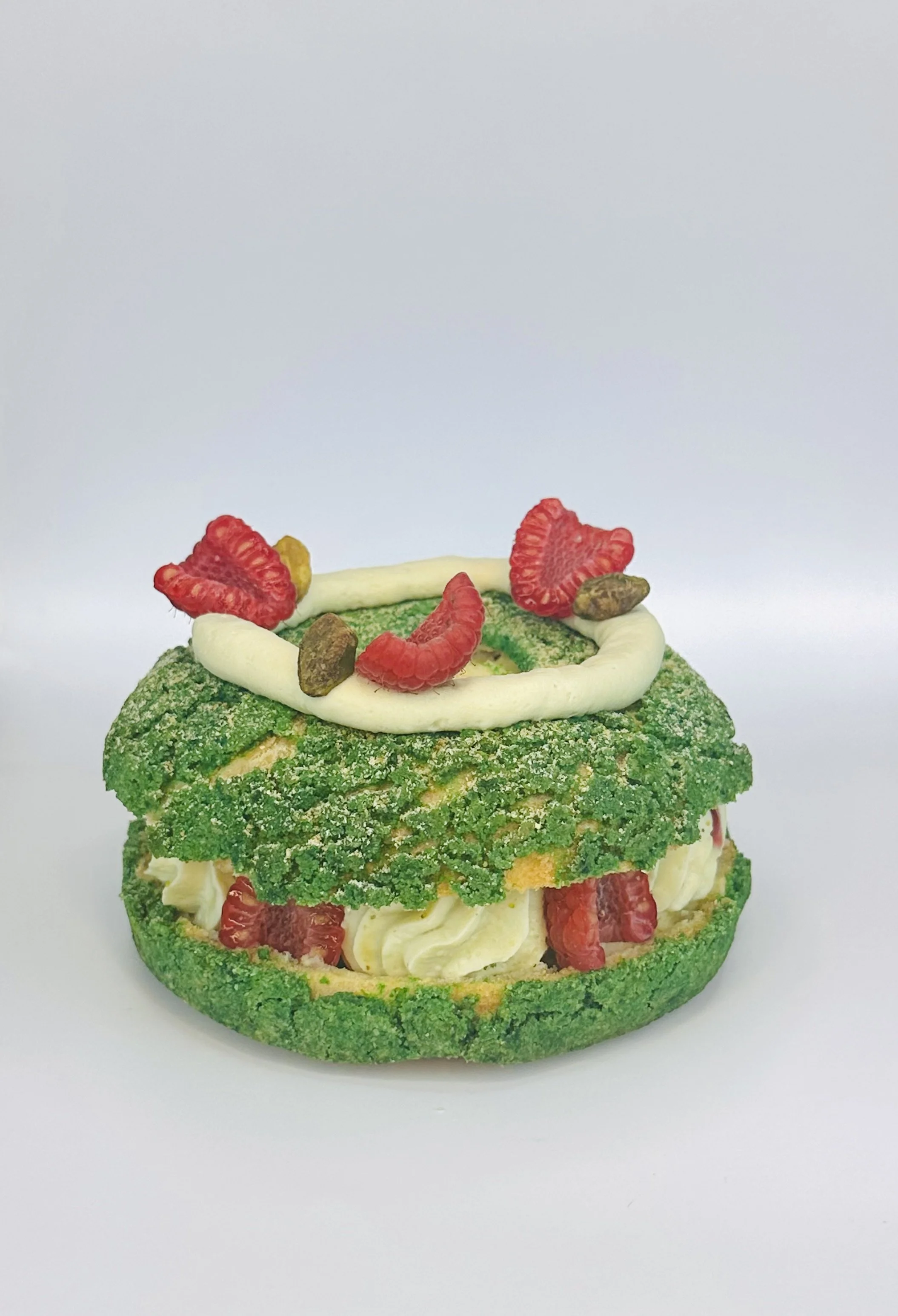 Pistachio Raspberry Paris Brest