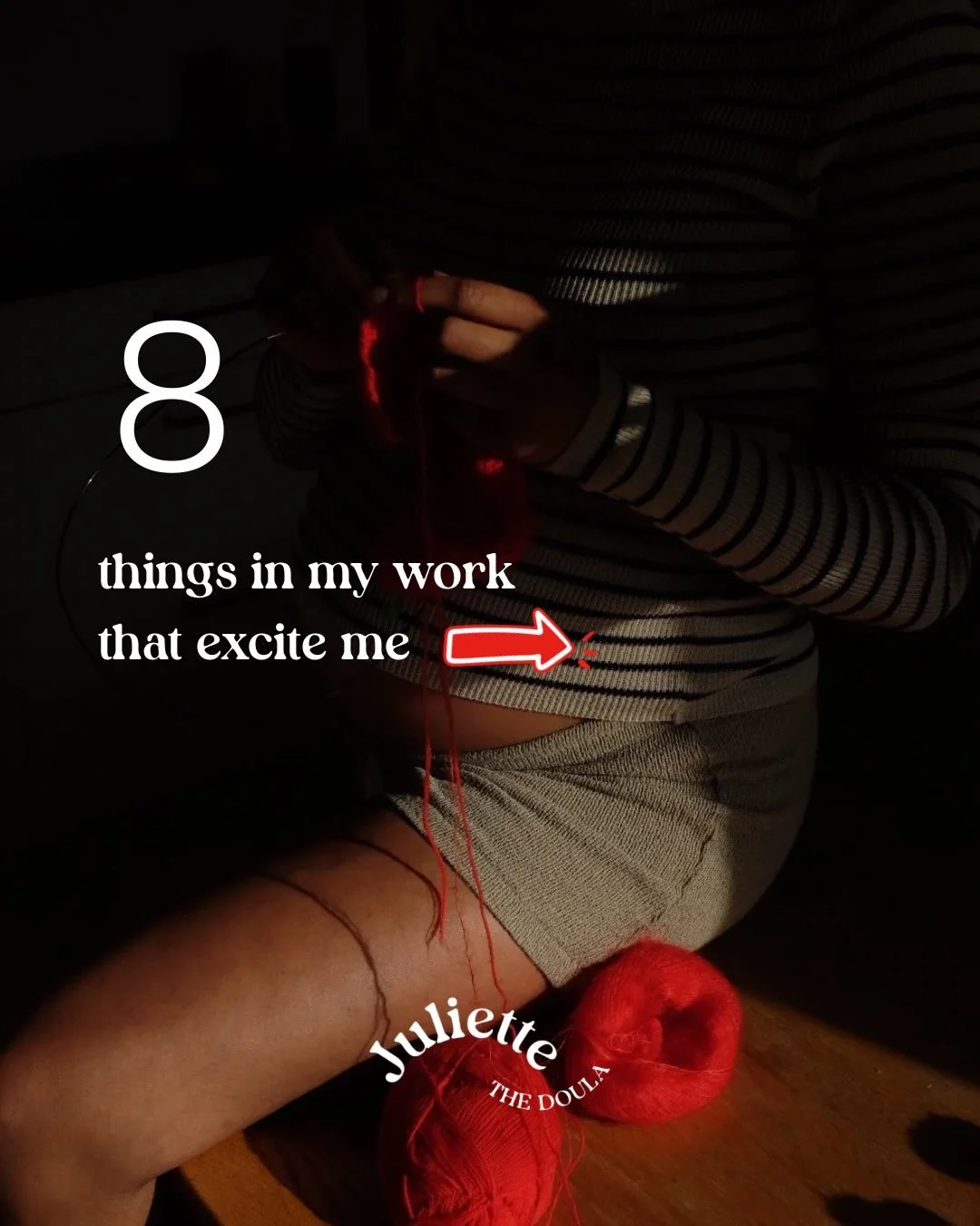 It was hard to narrow it down because damn, there are so many things that keep me on my toes &amp; excite me in this work!! 

Hi, I&rsquo;m Juliette, a certified birth + postpartum doula, and I&rsquo;m spending the next 24 days sharing the heart of m