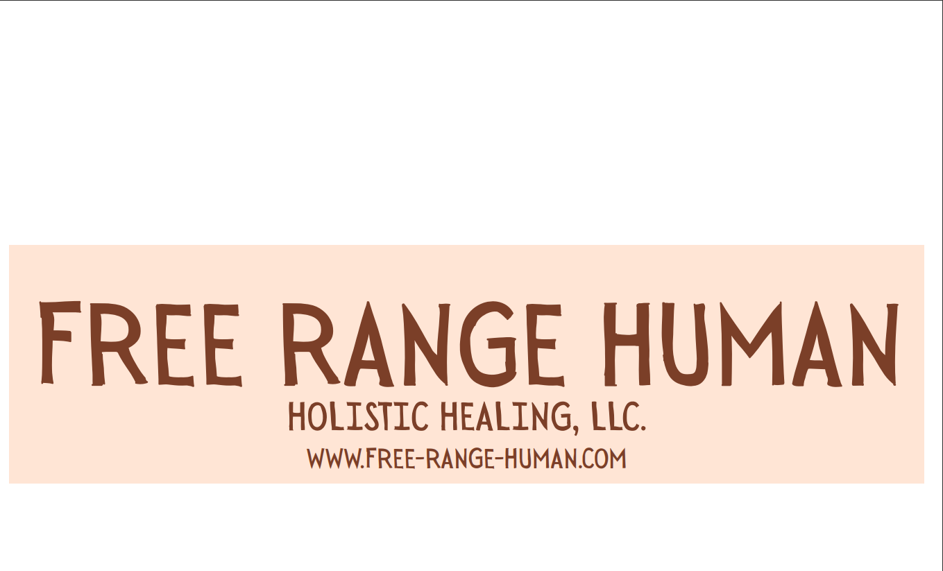 FREE RANGE HUMAN Bumper Sticker