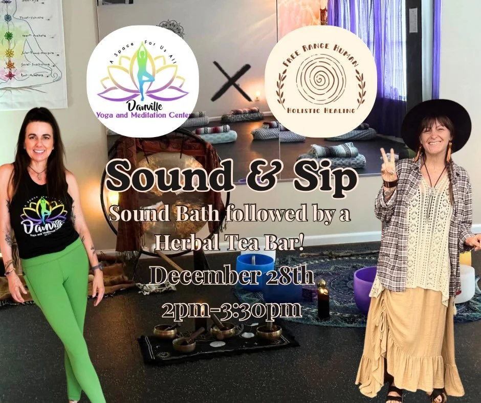 So excited to be co-hosting this amazing experience with Cyndi at @danville_yoga_meditation 🪷 

A rejuvenating experience, beginning with a sound bath hosted by Cyndi. This meditative practice aims to balance energy and foster a sense of inner peace