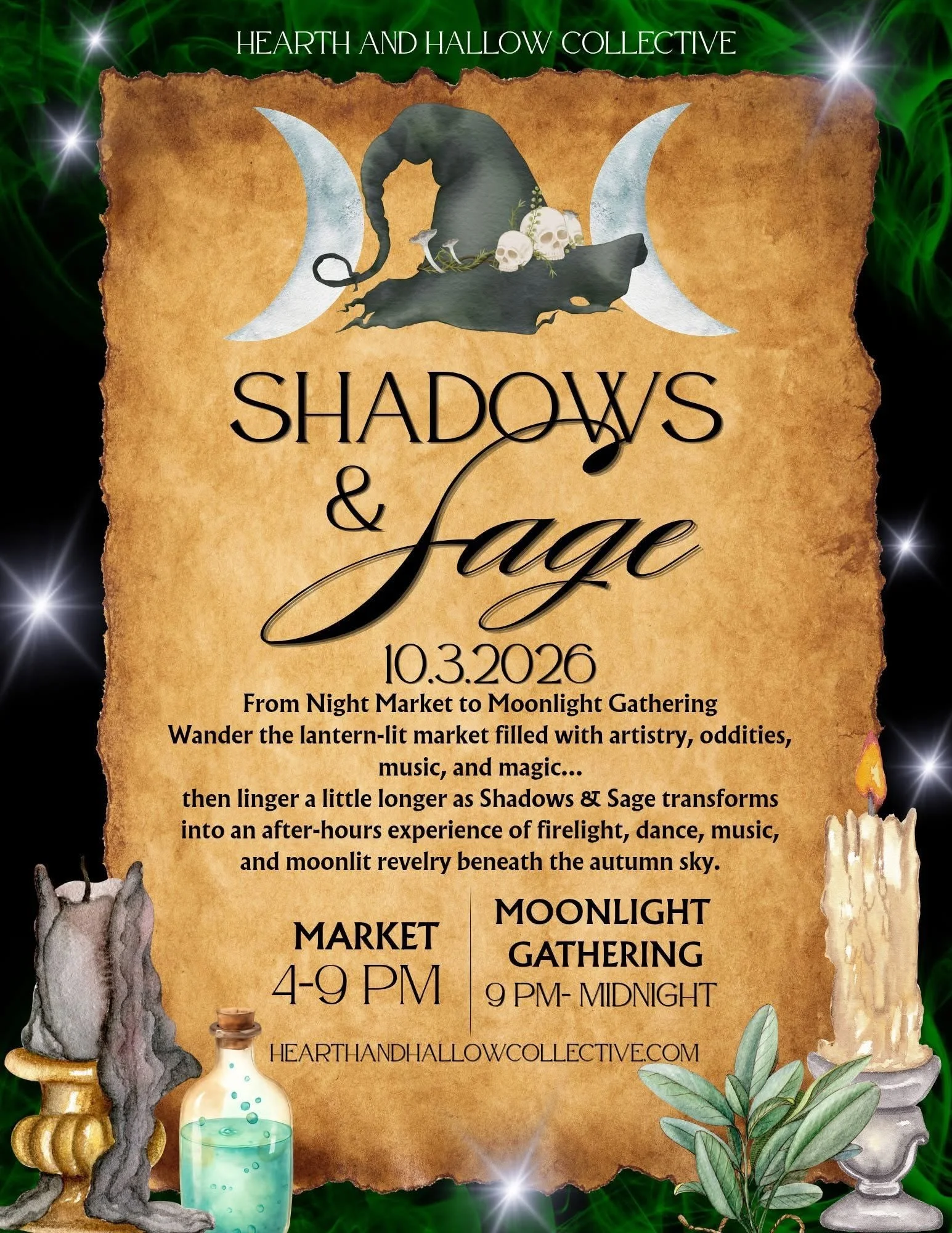 Shadows &amp; Sage: Night Market