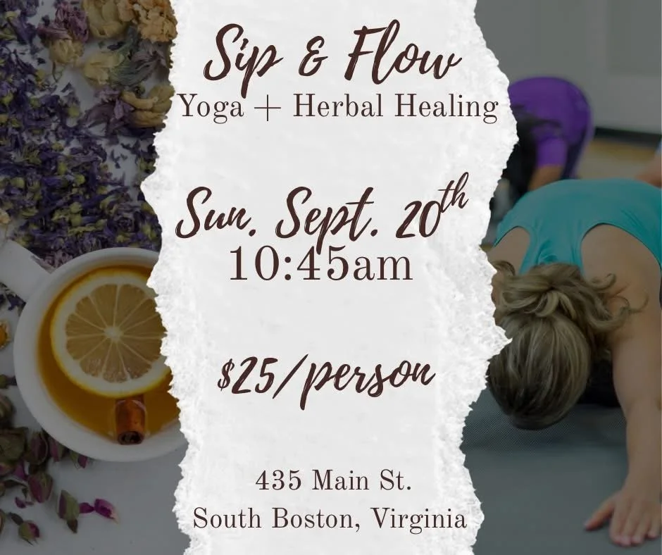 Sip &amp; Flow: Yoga and Herbal Healing