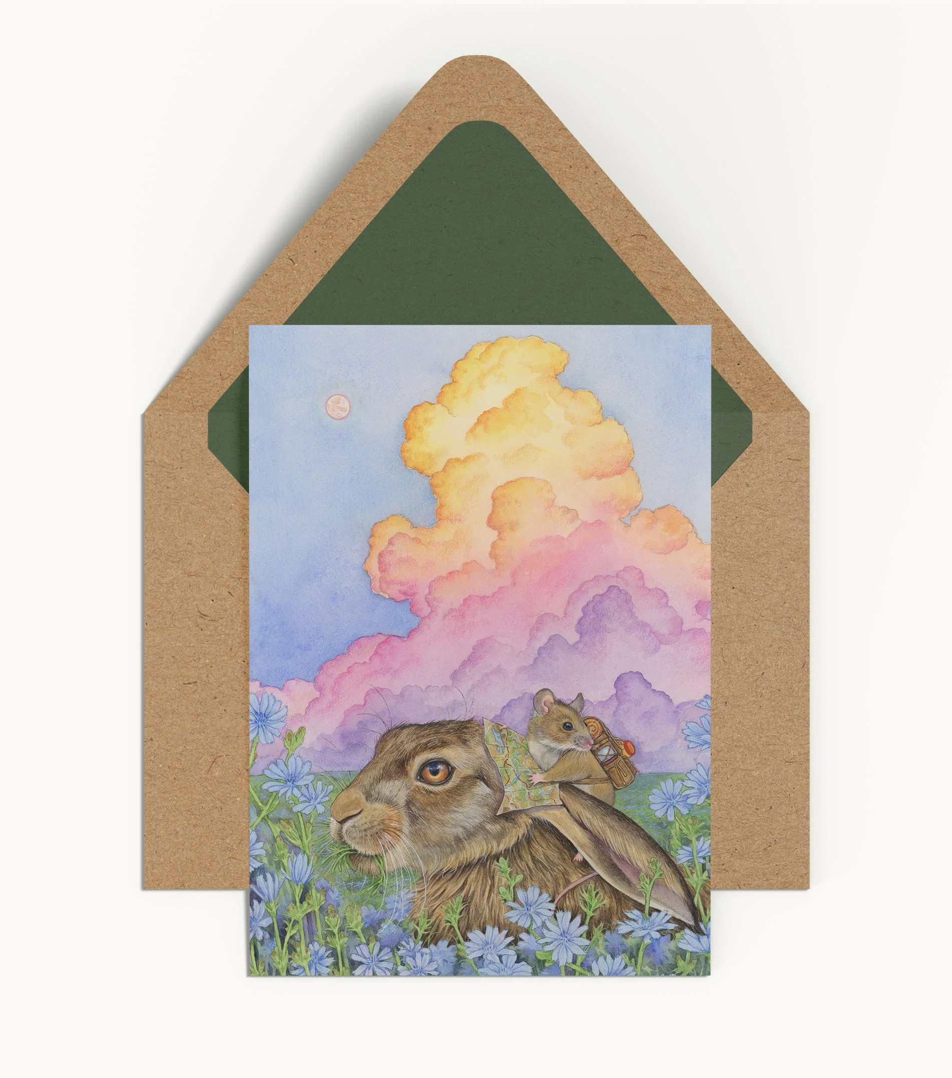 "Scenic Detour" 4,1"x5,8" - A6 Print