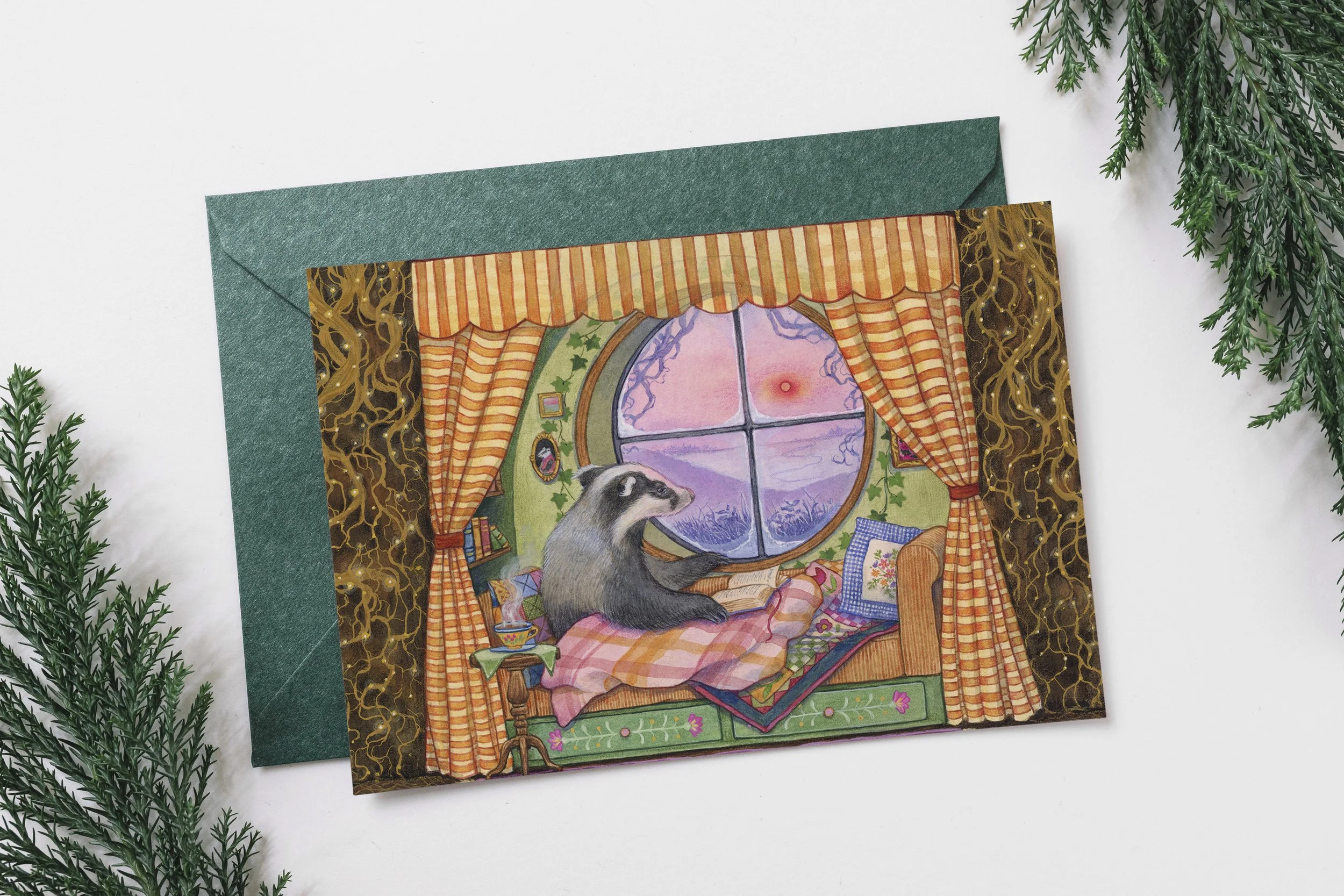 "The Burrow" 4,1"x5,8" - A6 Print