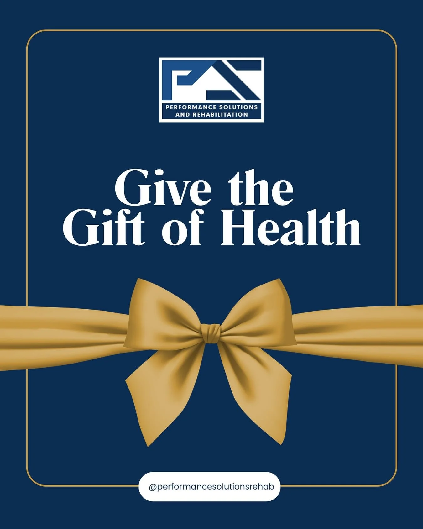 🎁 This holiday season, give the gift that lasts long after the wrapping paper is gone &mdash; the Gift of Health.

Our Maintenance + Prevention Plan is the perfect way to help your loved one stay strong, pain-free, and performing their best all year