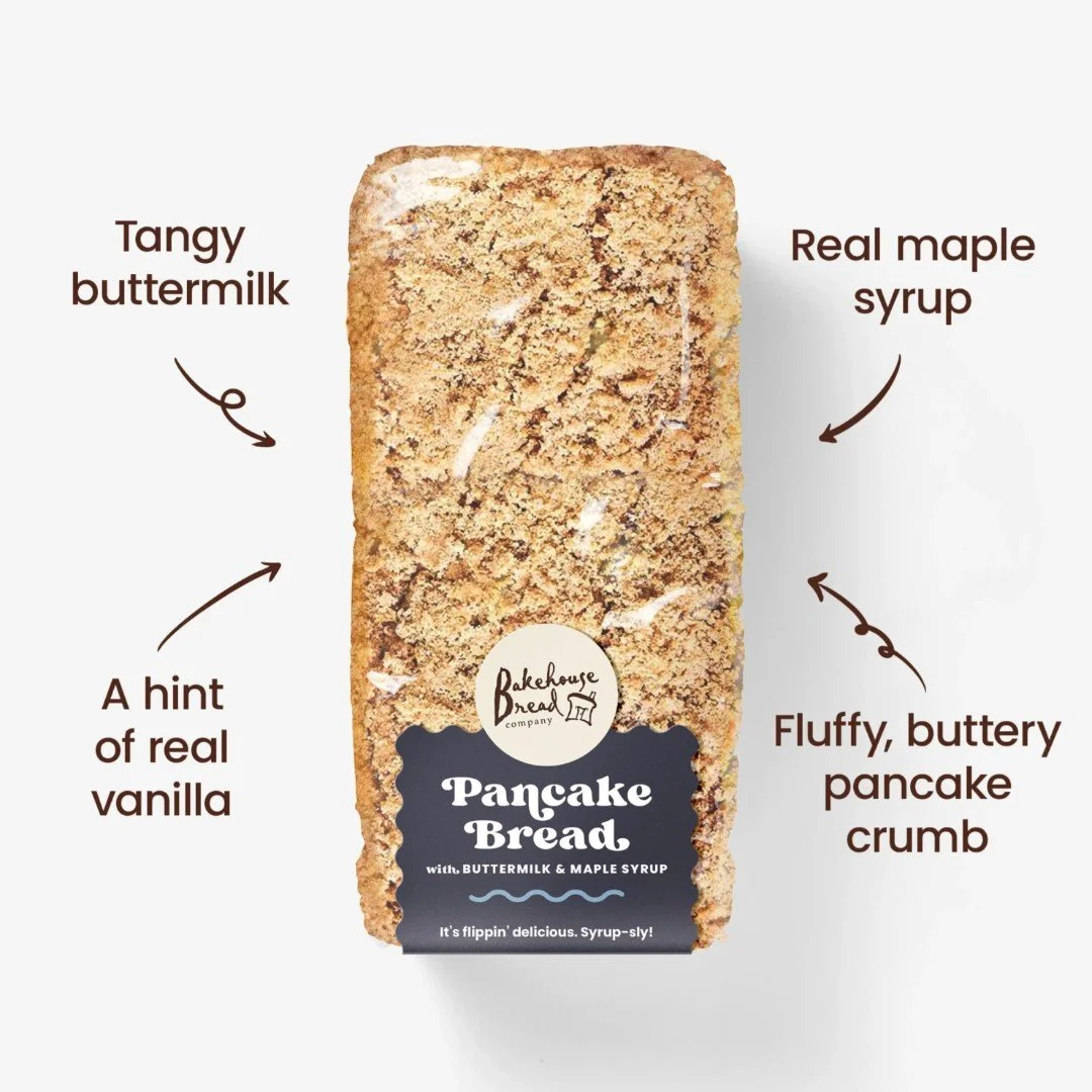 Not-to-be-missed flavor alert. 🚨
Bakehouse Pancake Bread = all your breakfast dreams in one loaf.
Get it online or at @ralphsgrocery, you know the drill. 😉