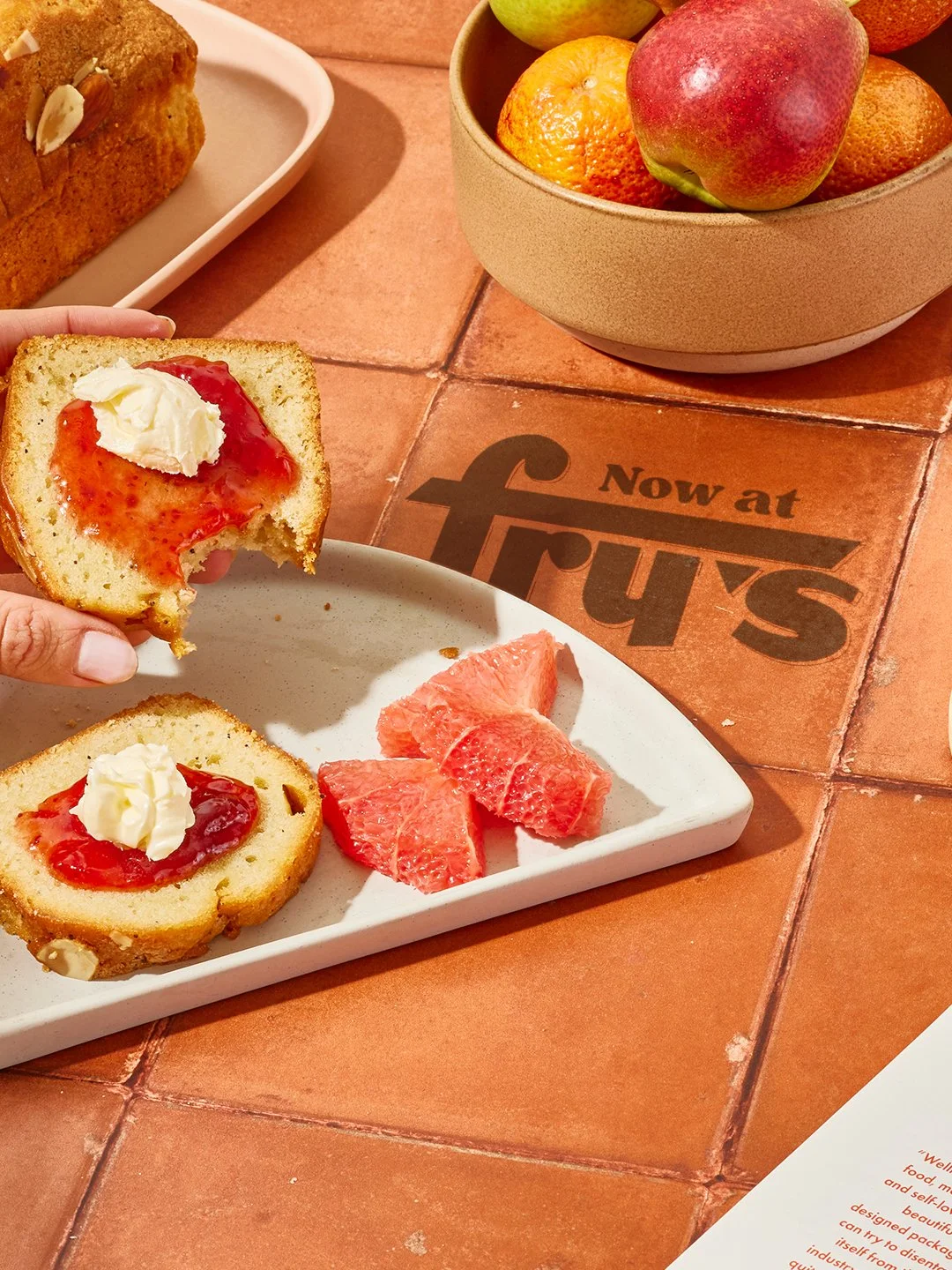 Your Fry's haul isn't complete without us. 🍞🛒 Bakehouse sweet loaves made with real eggs and butter, are officially on shelves near you. Drop a 🍞 if you're adding us to your cart this week. 👇