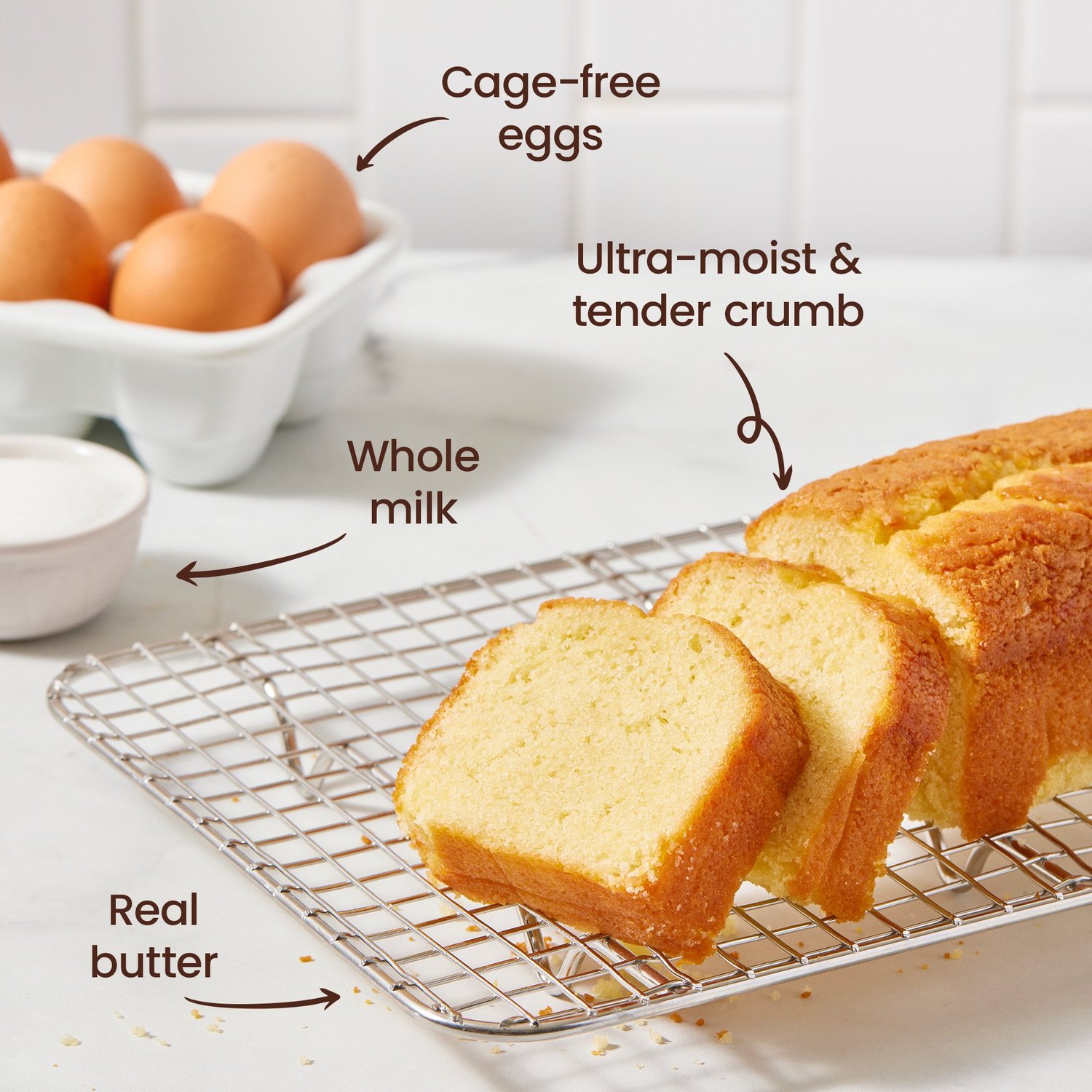 Pound Cake 3-Pack — Bakehouse Bread Company