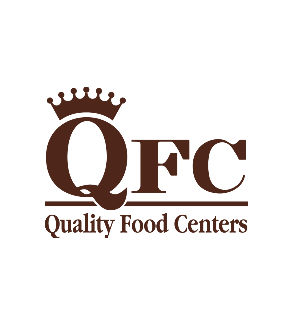 QFC logo with "Quality Food Centers" text and a crown design above the "Q."