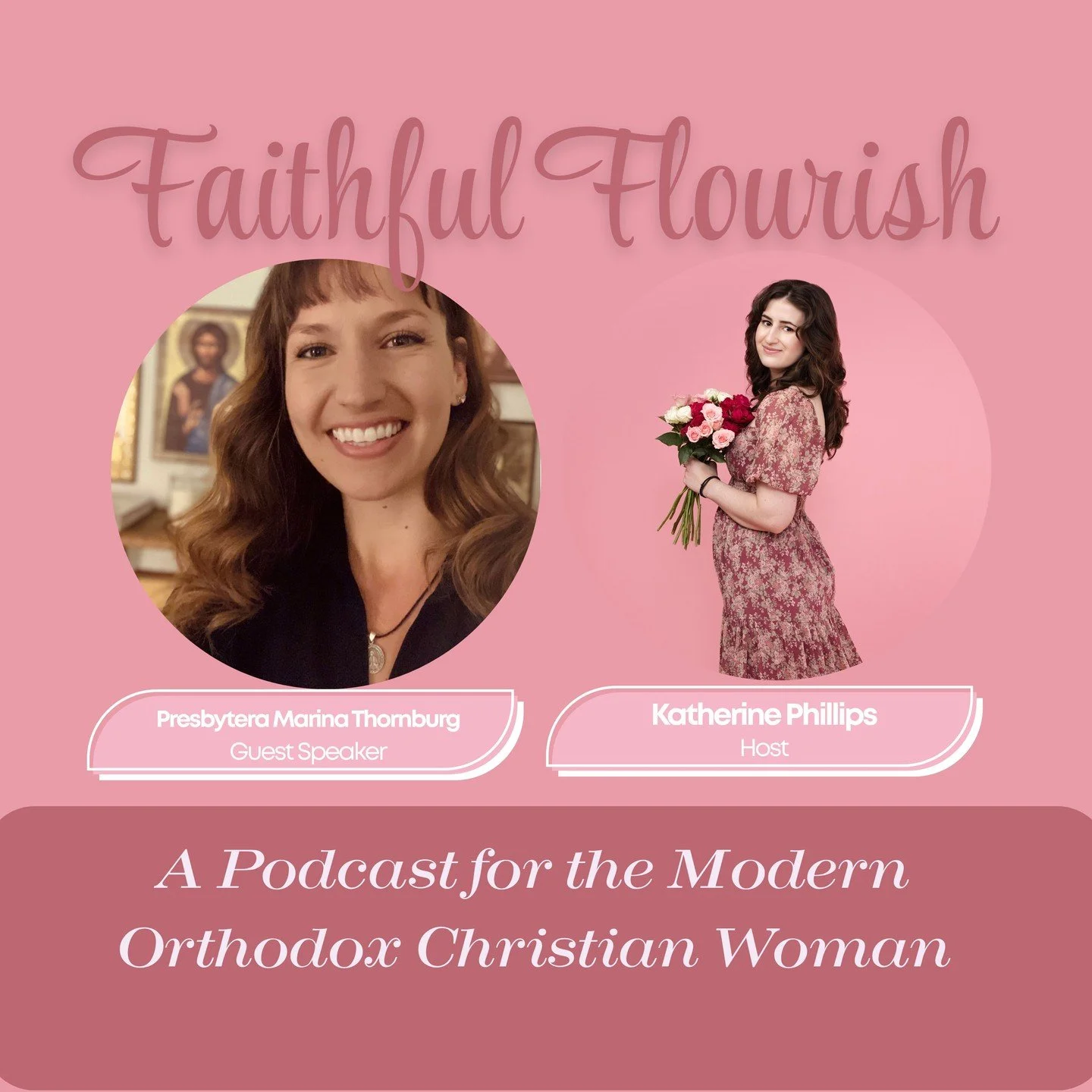 Tune in to this week's episode of the podcast where I interview Presbytera Marina Thornburg.

Presbytera Marina is a women's health and wellness coach and is known on Instagram @orthodox_true_femininity

She is passionate about sharing educational co
