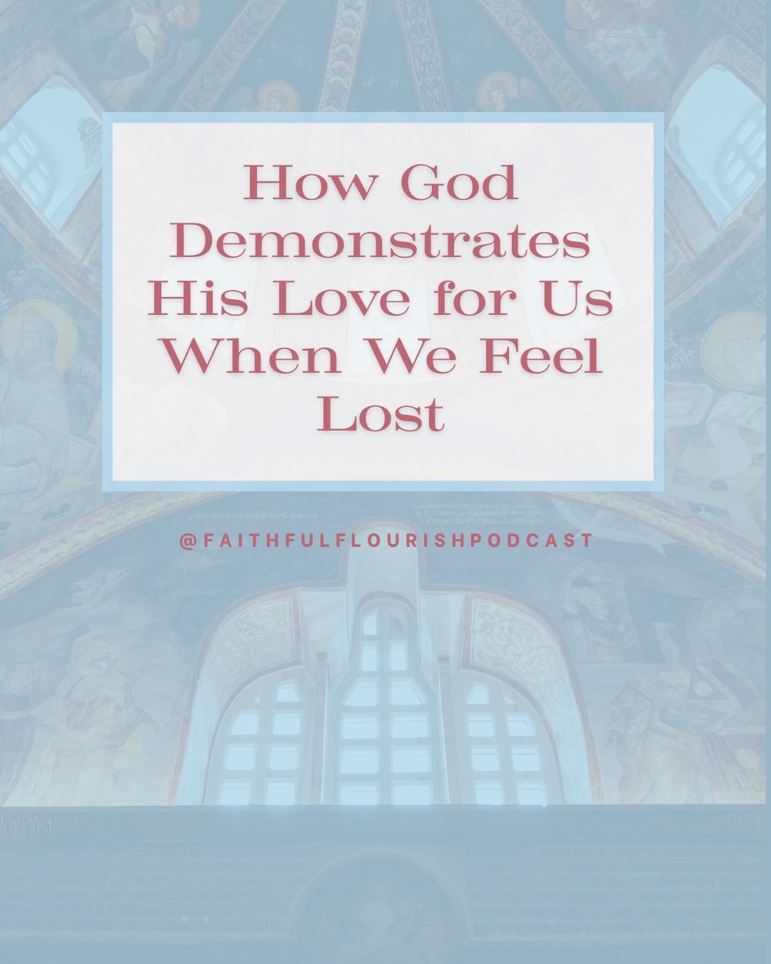We find love through our willingness to turn back to God even when we fall away from church. 

#faithfulflourishpodcast
